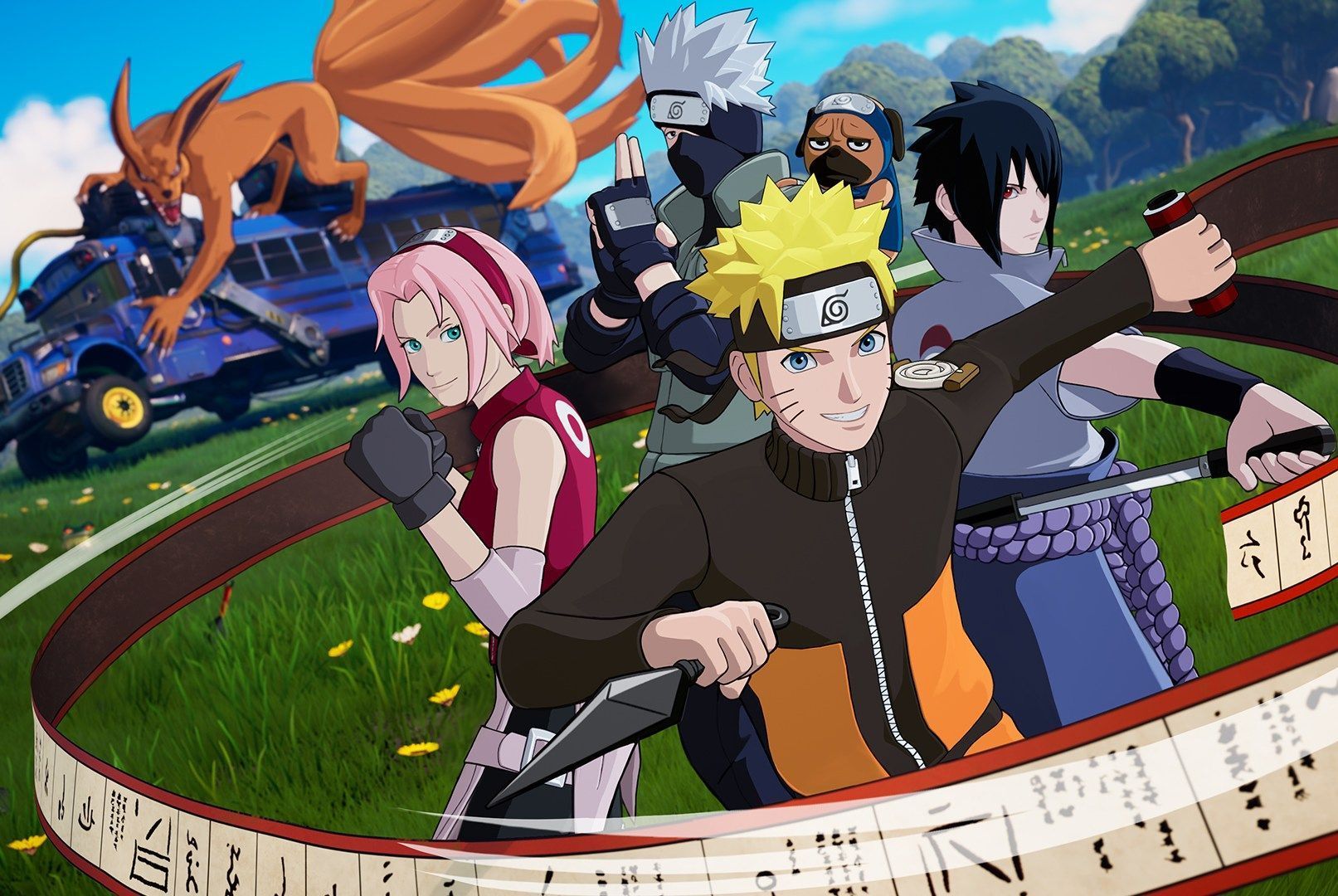 1613x1080 Fortnite's Naruto skin is here along