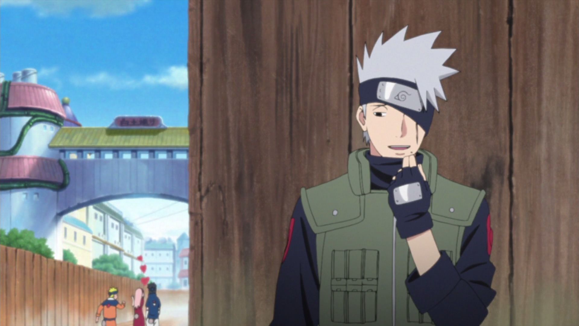 1920x1080 Kakashi with Team 7. Daily Anime Art