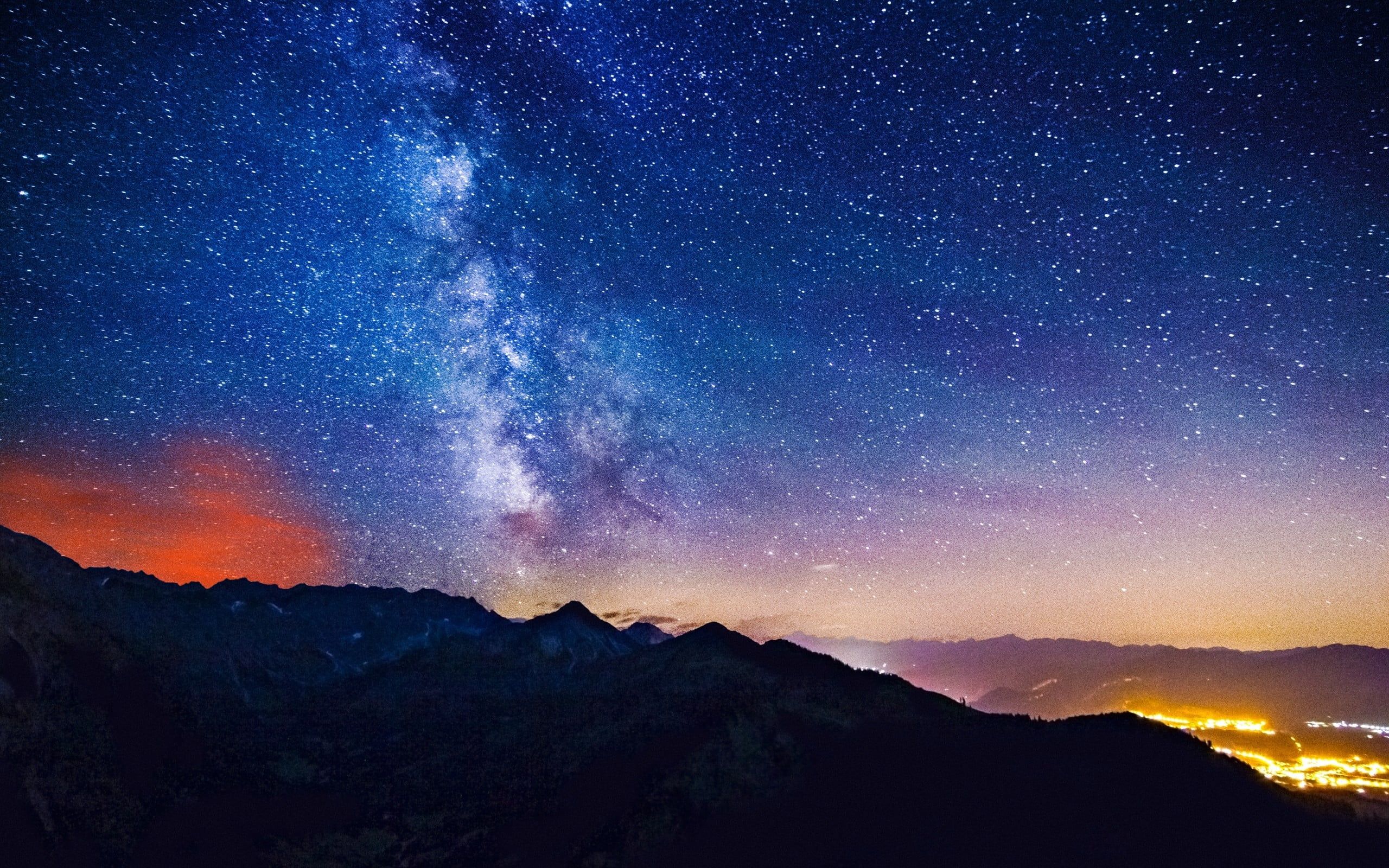 2560x1600 night sky, stars HD wallpaper