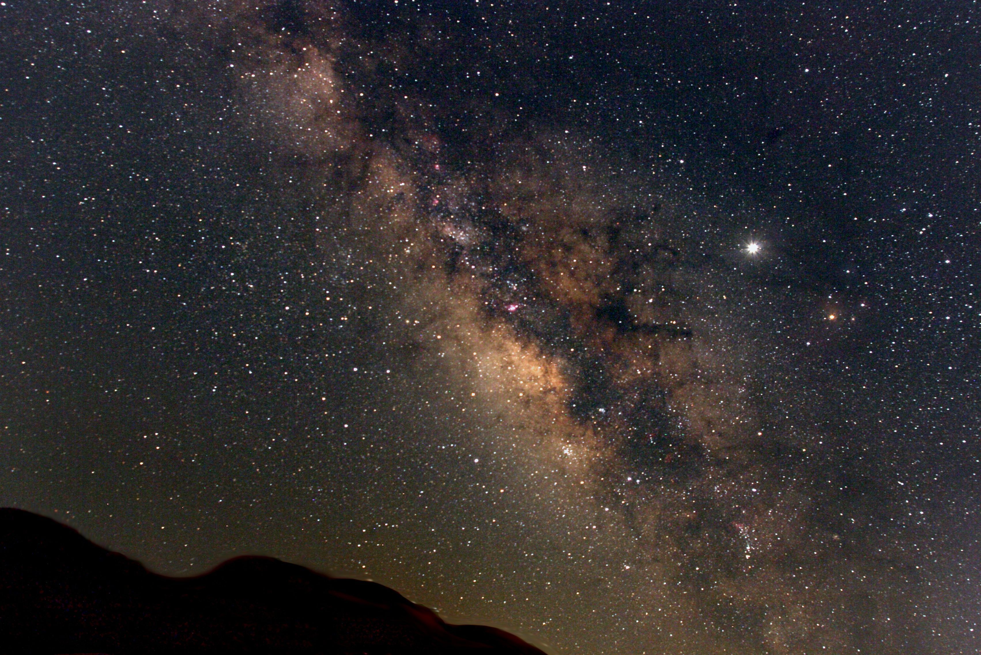 3404x2276 Milky Way at Riverbend Park
