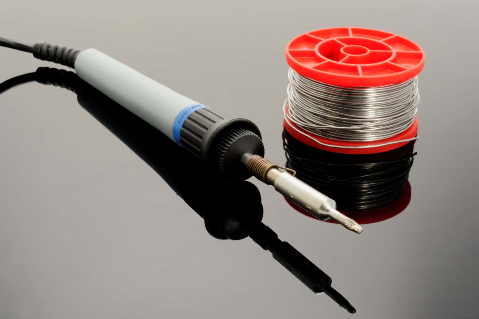 1920x1279 Soldering Iron and Lead Wire Wallpaper