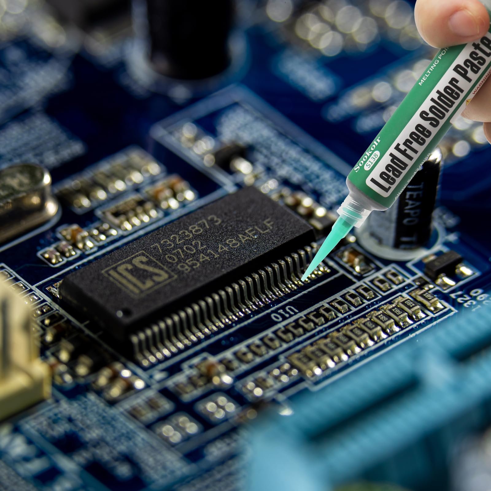 1600x1600 Sookolr Sn42Bi58 No Clean Solder Paste