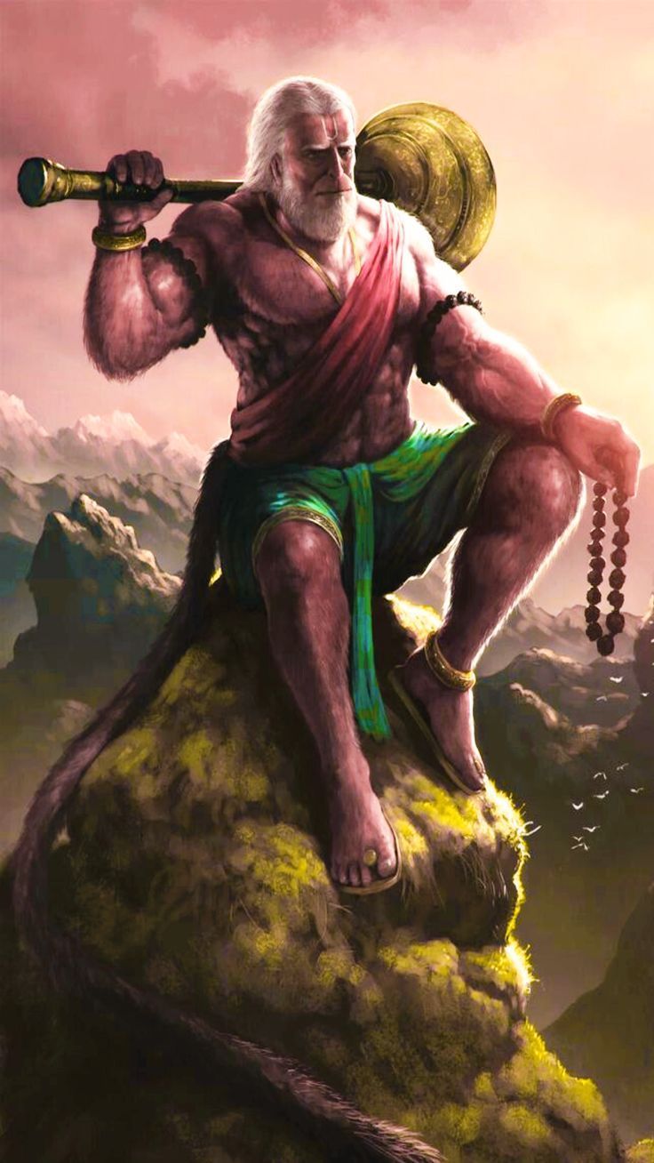 736x1308 Hanuman wallpaper download full HD
