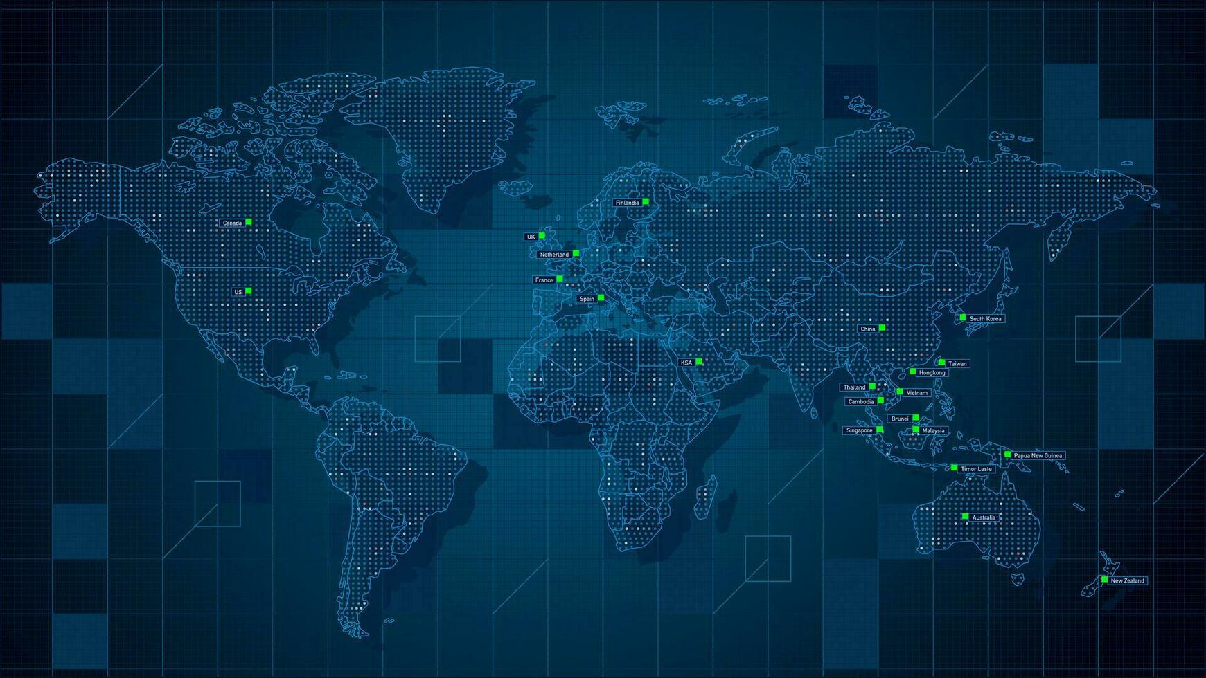 1741x980 map background Stylized wireframe