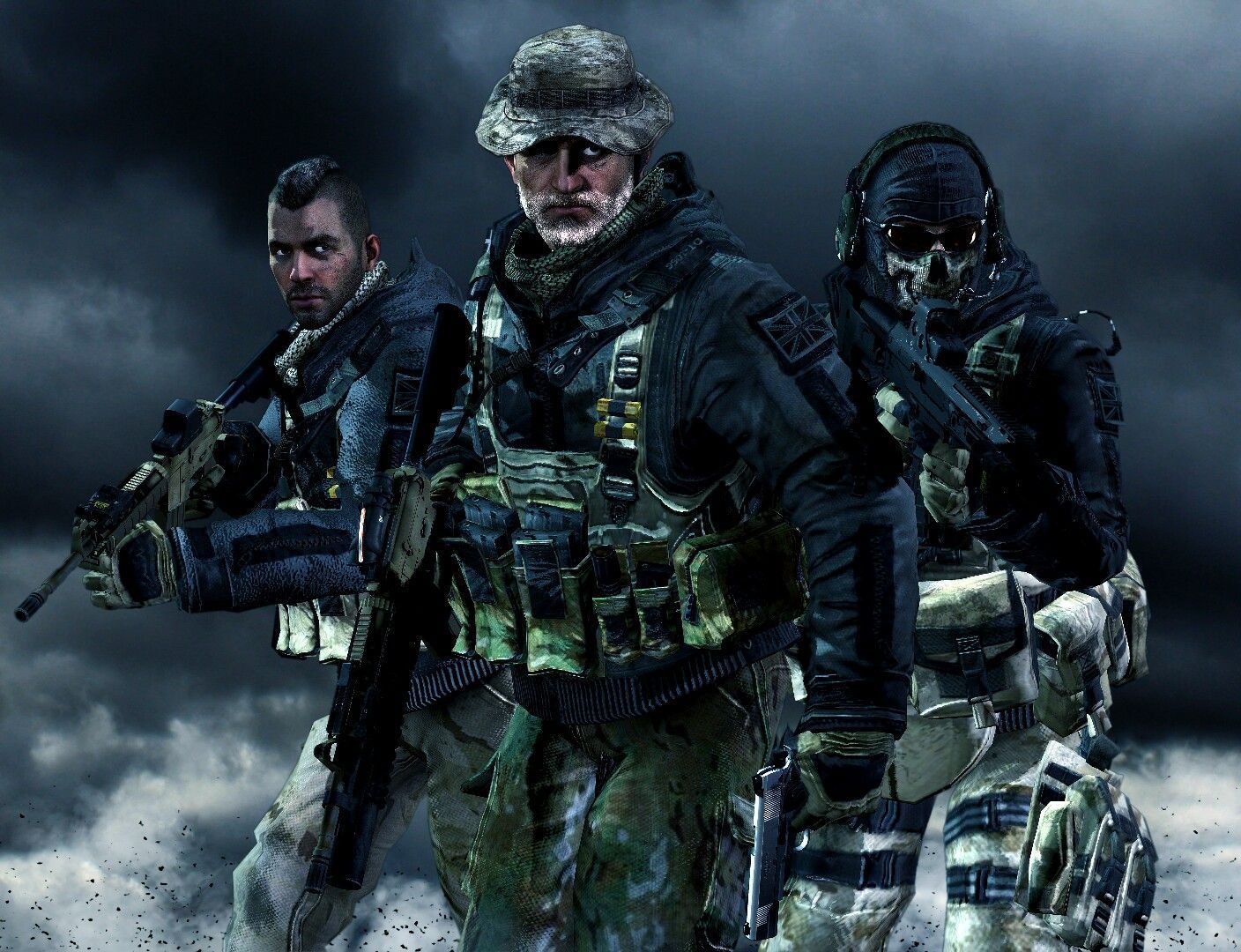 1408x1080 Bravo 6 Wallpaper