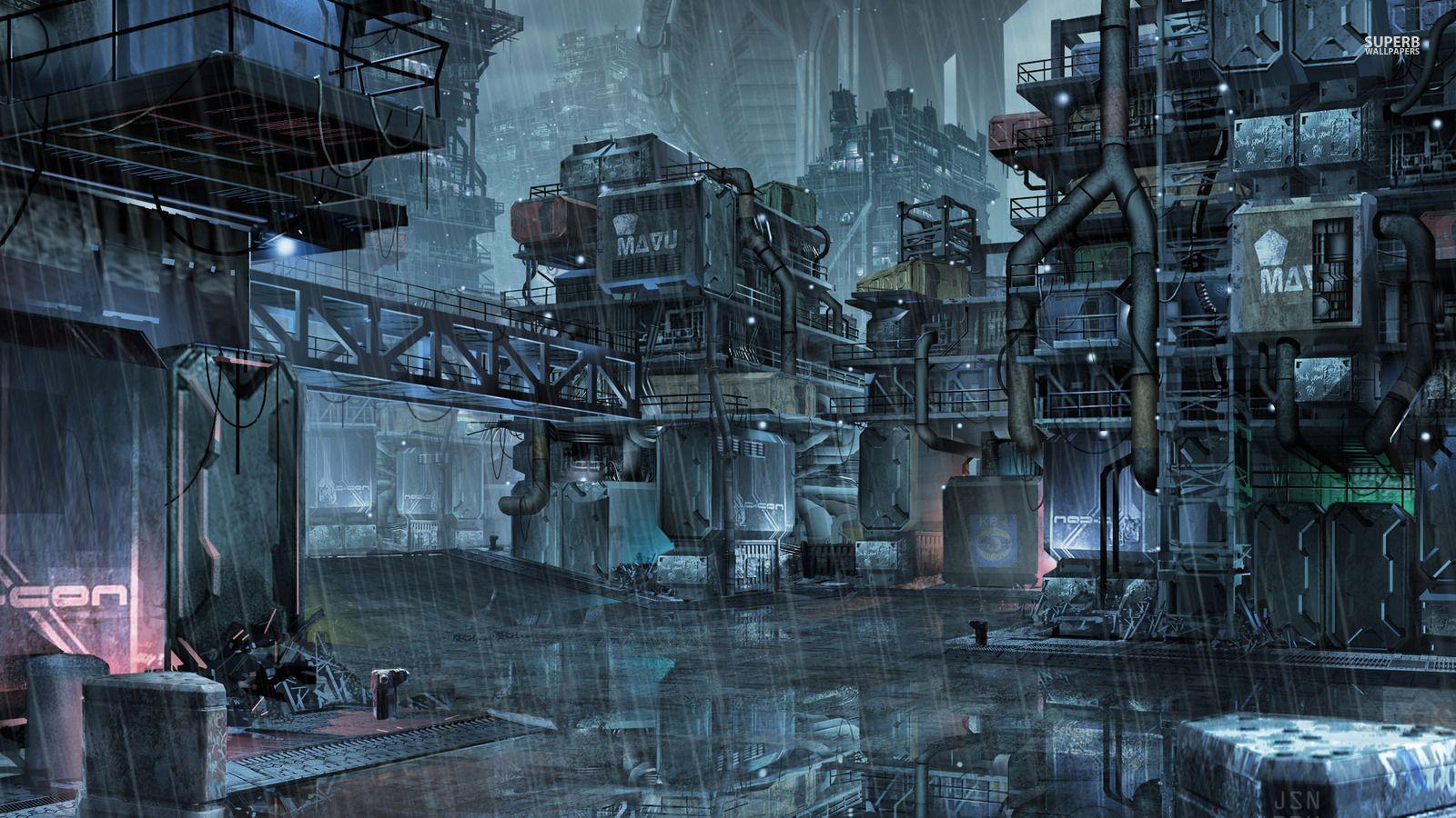 1600x900 Cyberpunk News Wallpaper