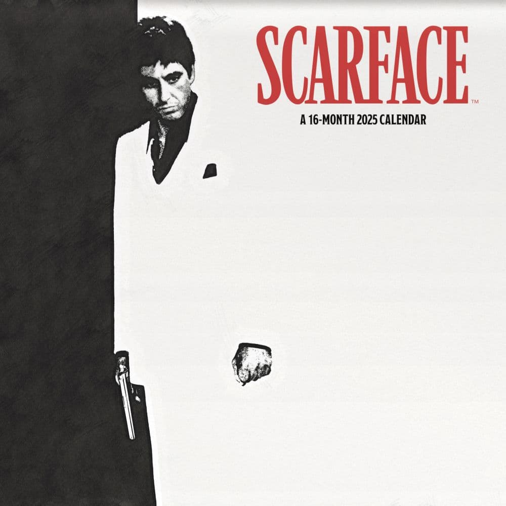 1000x1000 Trends International 2025 Scarface Wall Calendar