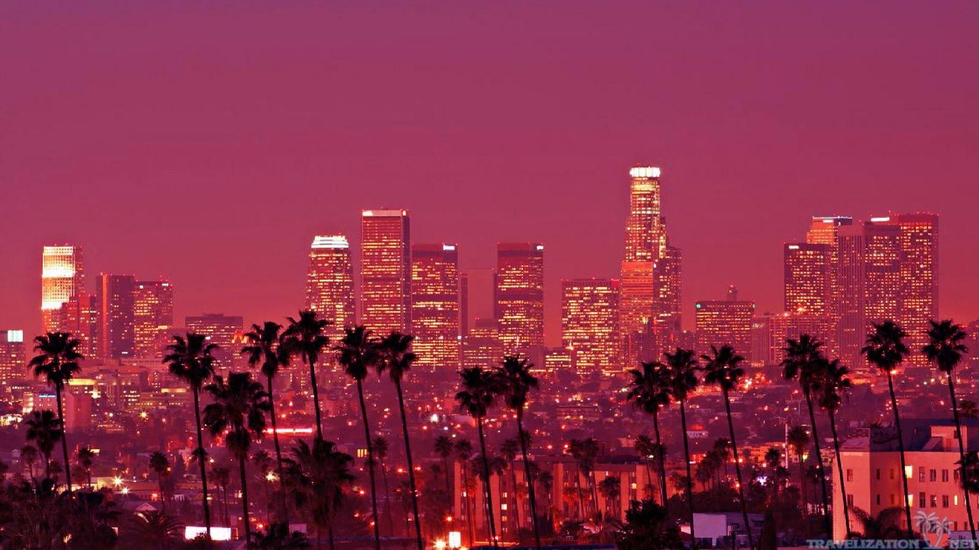 Los Angeles Skyline Wallpapers - Top Free Los Angeles Skyline