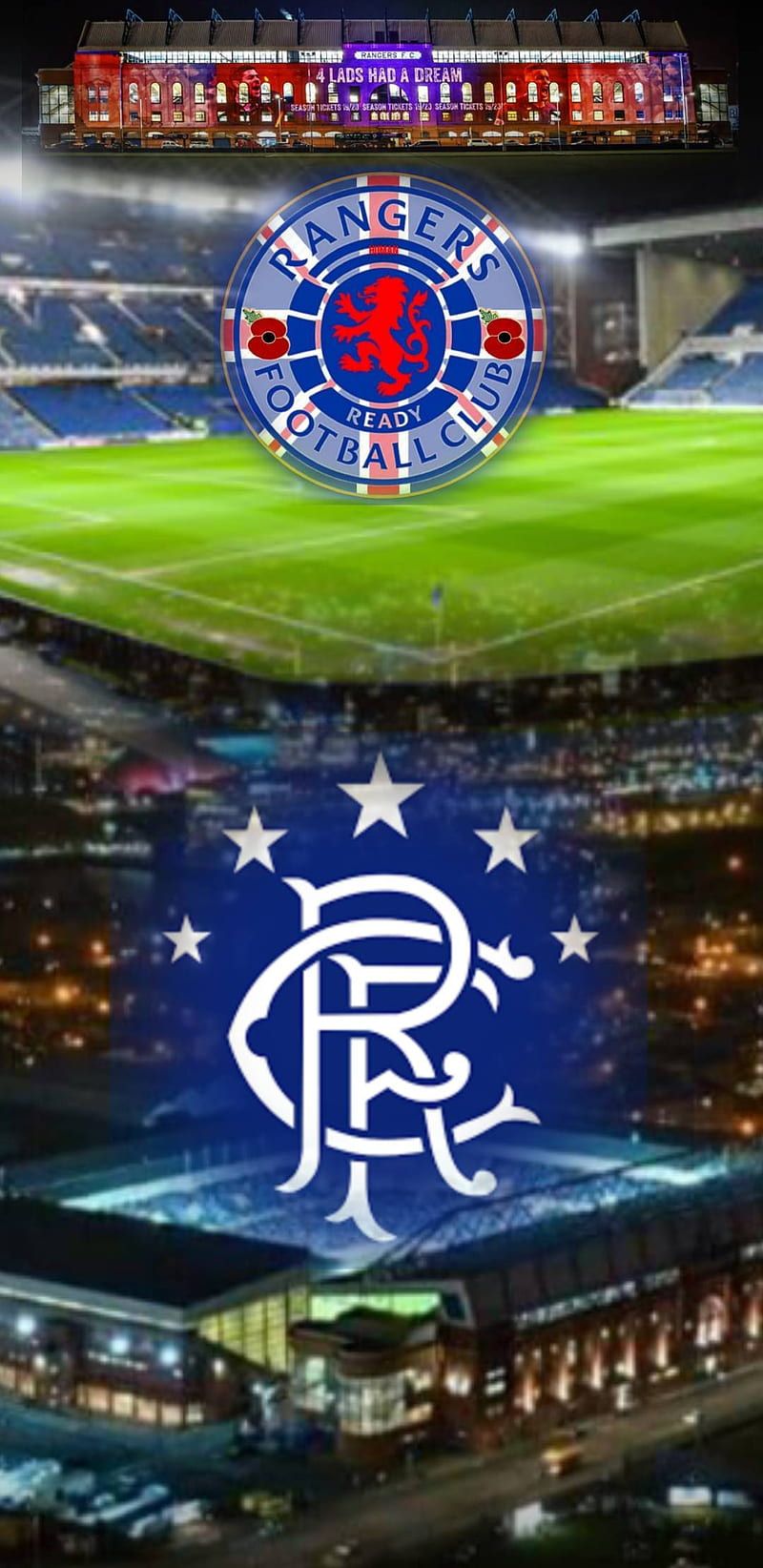 800x1644 HD ibrox wallpaper