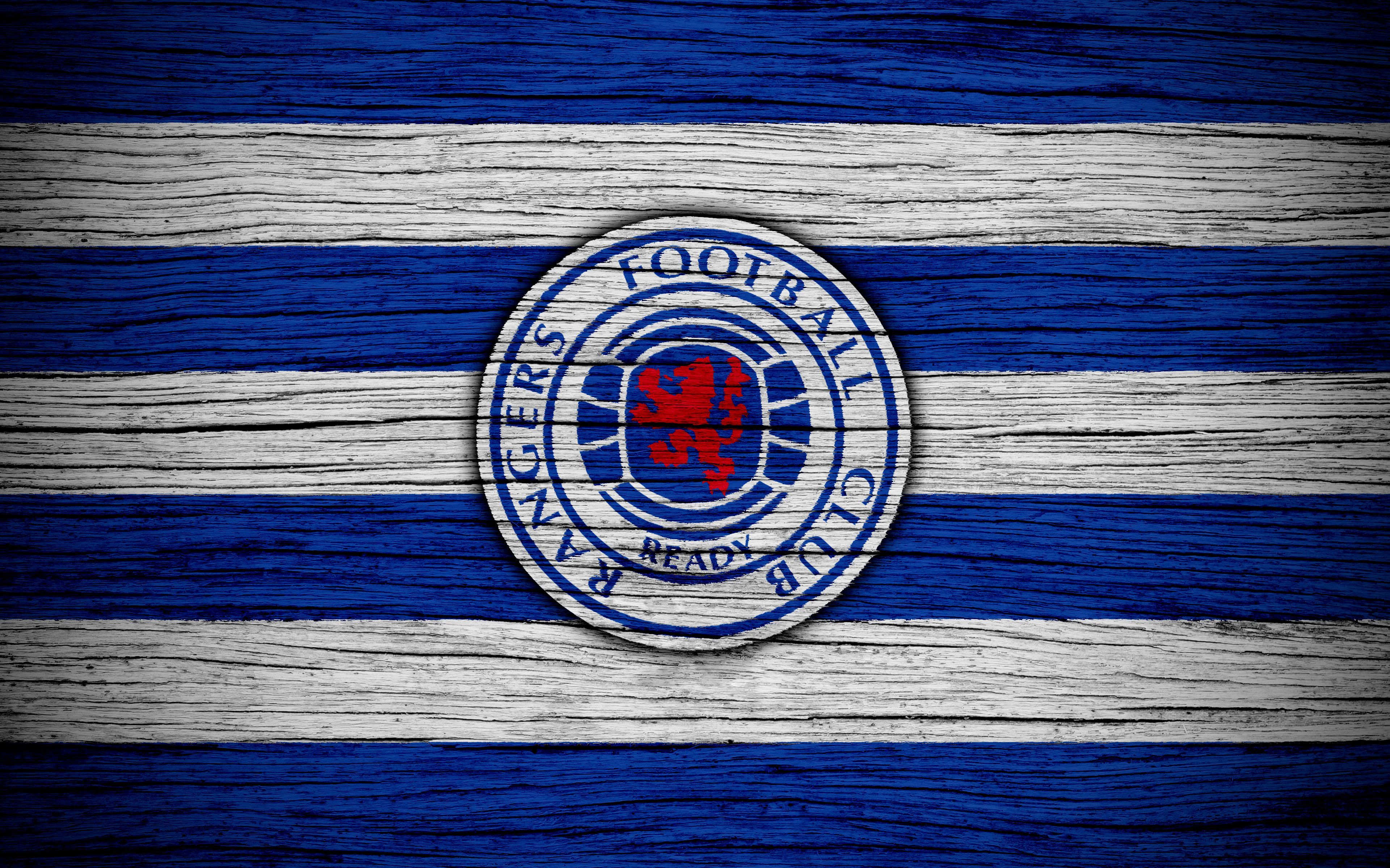 3840x2400 Emblem Logo Soccer Rangers F.C. Sports