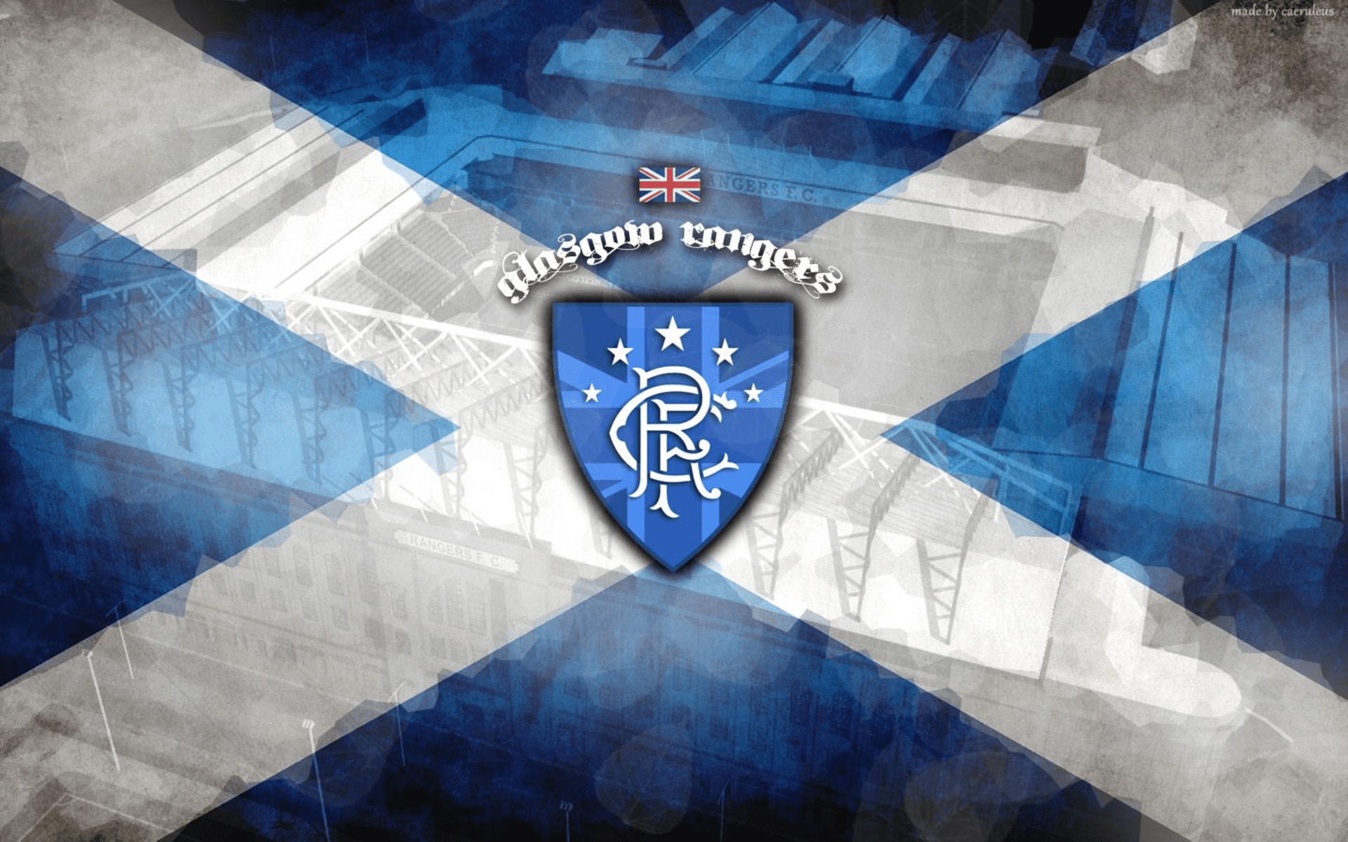1920x1200 Soccer Emblem Logo Rangers F.C. Sports