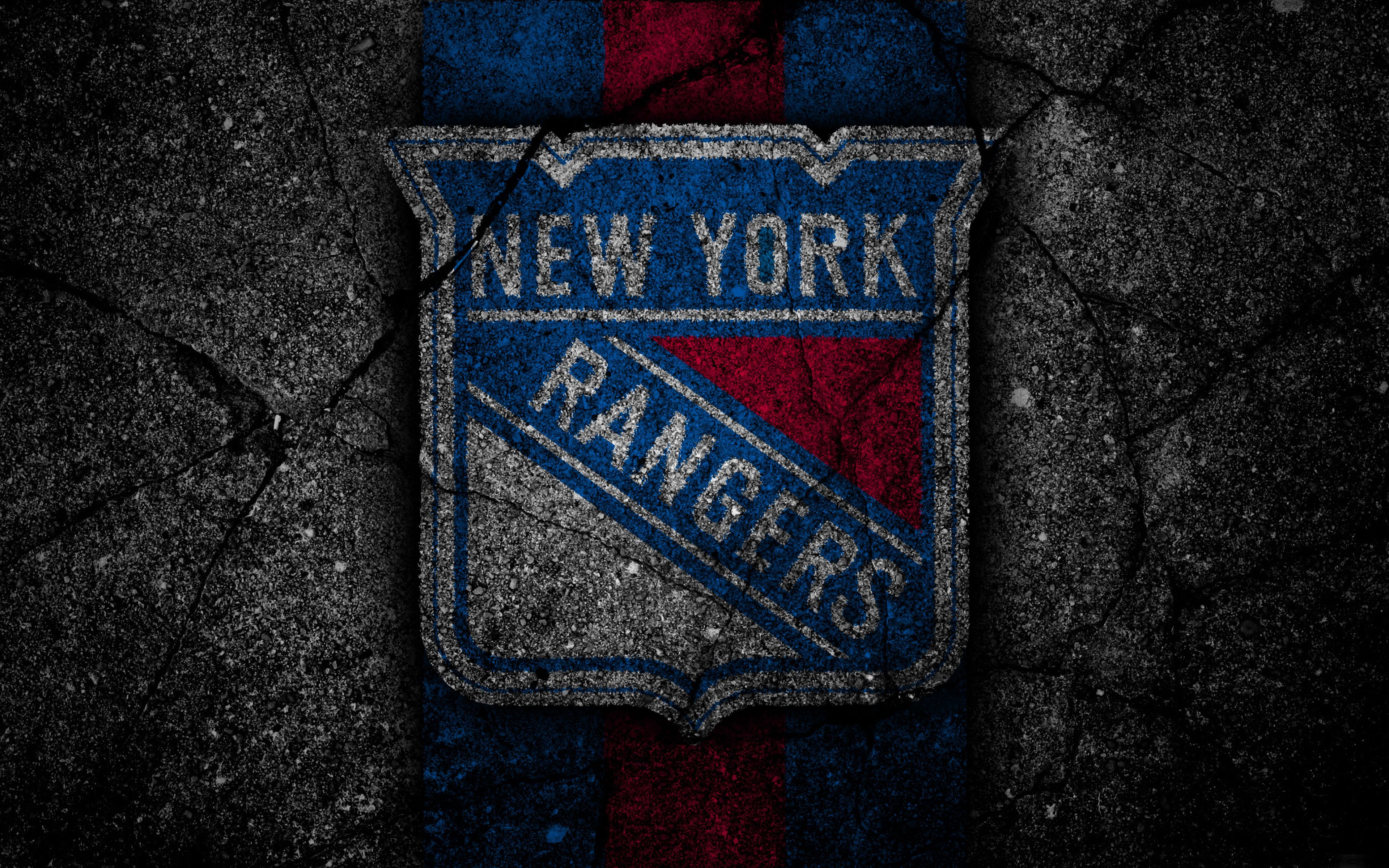 3840x2400 Emblem NHL Logo New York Rangers Sports