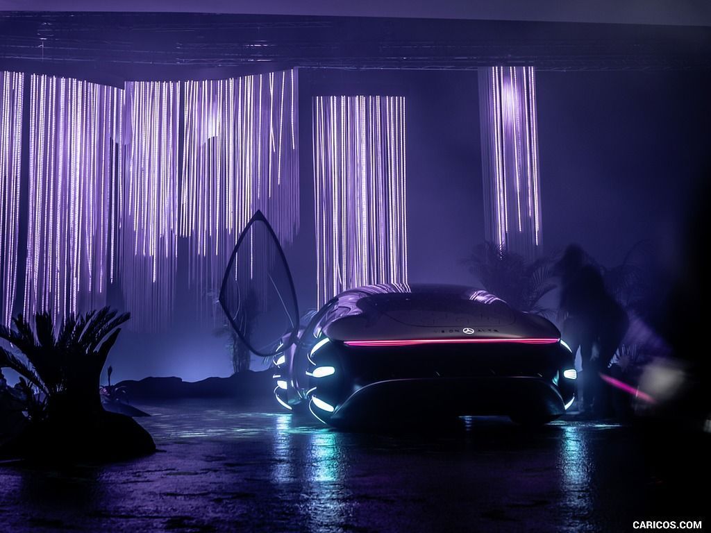 1024x768 Mercedes Benz VISION AVTR Concept