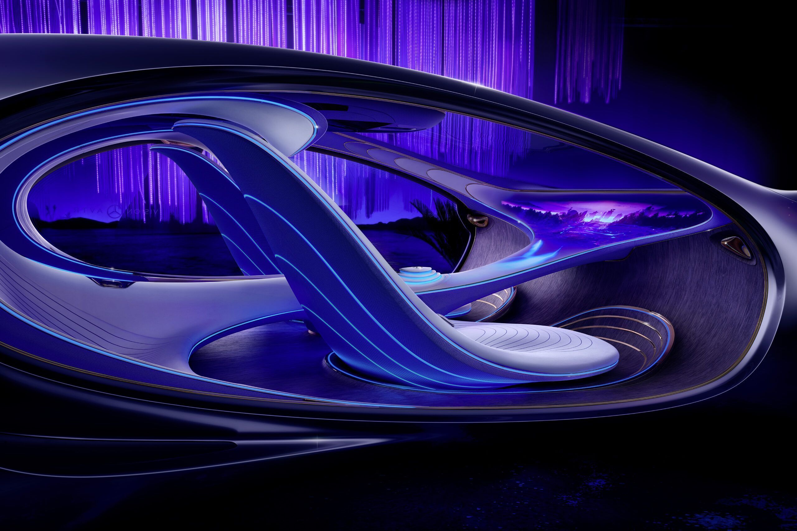 2560x1707 futuristic 'bionic' Vision AVTR concept car