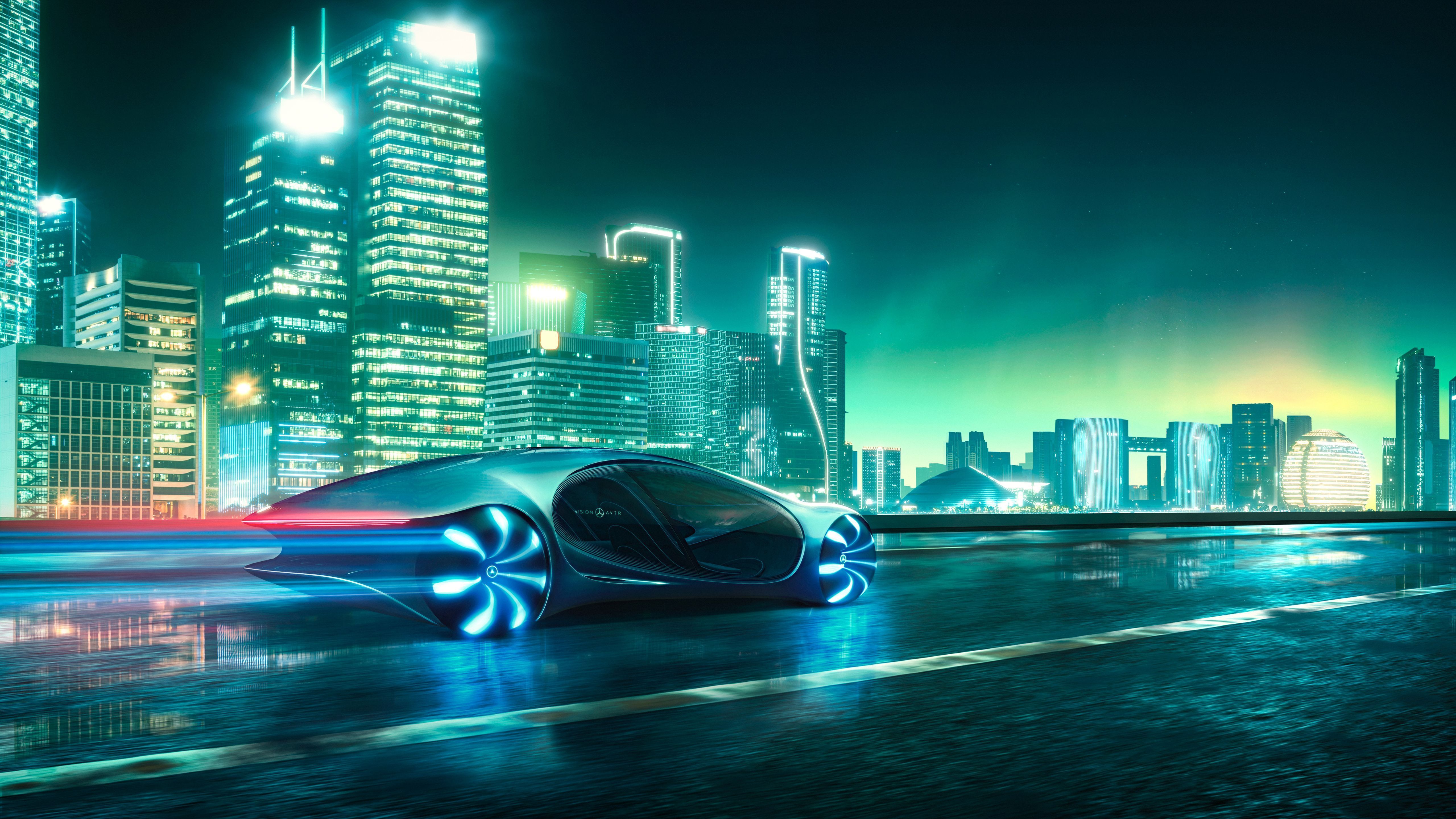 5120x2880 Mercedes Benz Vision AVTR Wallpaper