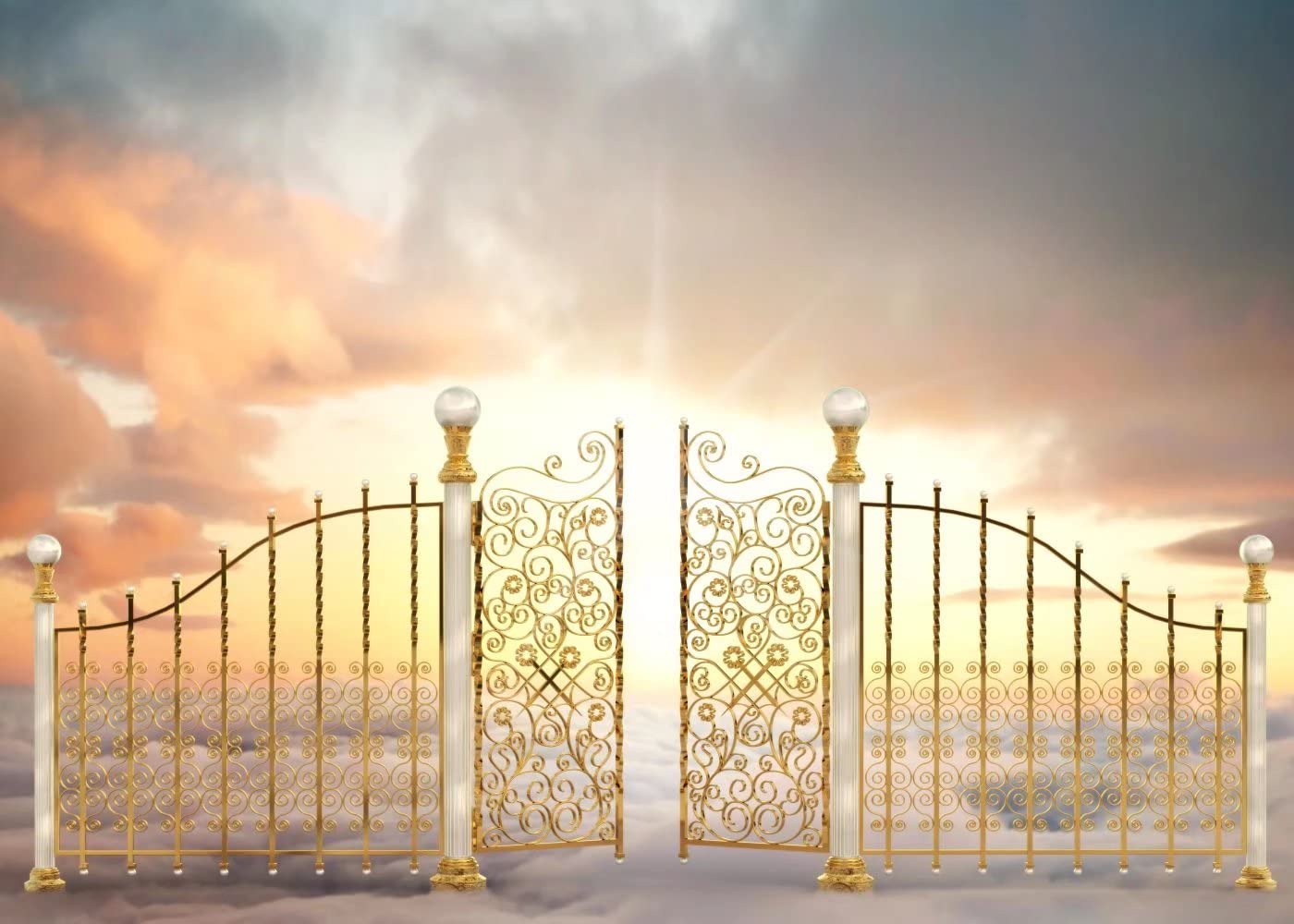 1400x1000 Heavenly Backdrop BELECO 7x5ft Fabric
