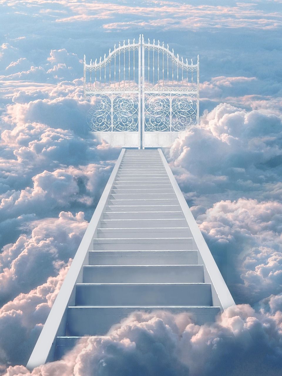 960x1280 Download Paradise, Heaven, Stairs
