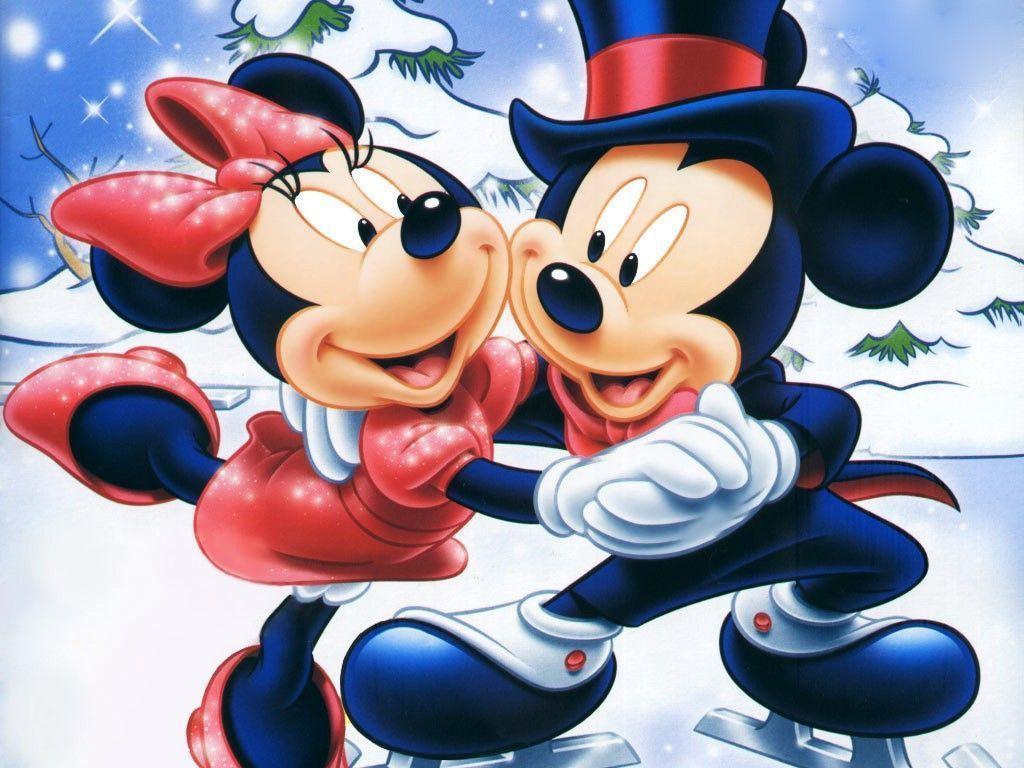 1024x768 Mickey And Minnie Mouse Wallpaper