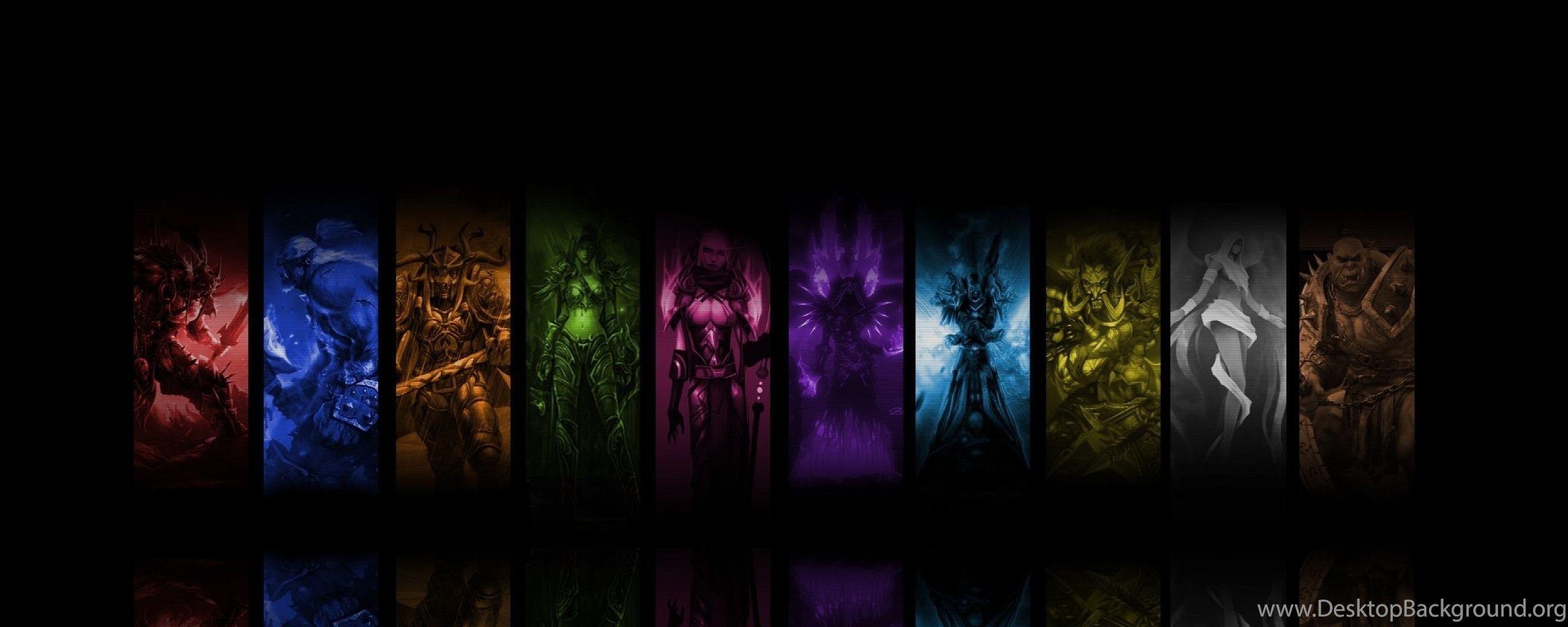 2560x1024 Download Wallpaper 2560x1024 World Of Warcraft, Priest Mage