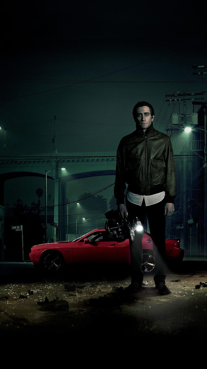 850x1512 Nightcrawler (2014) HD wallpaper