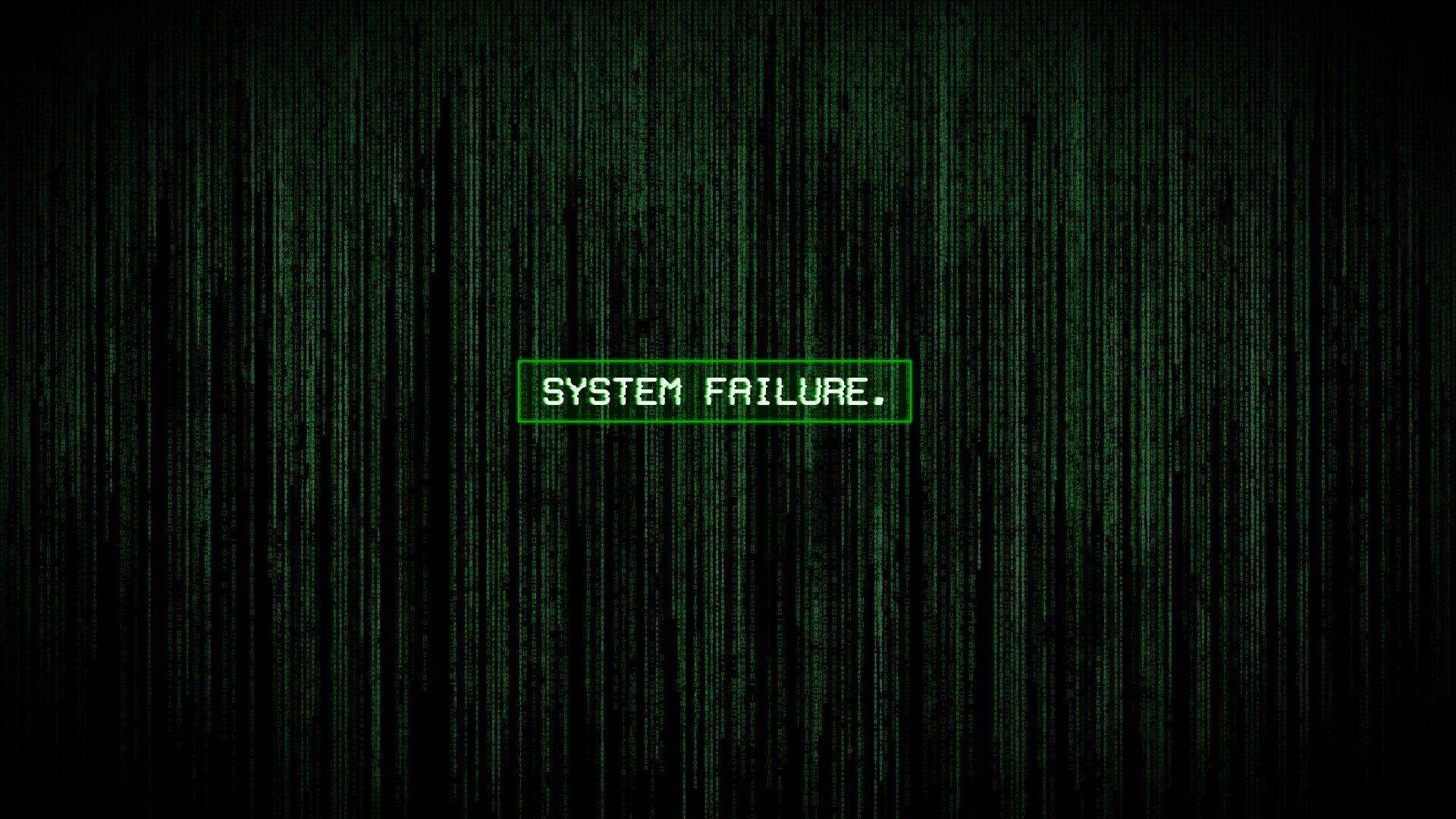 1920x1080 System Failure Wallpaper