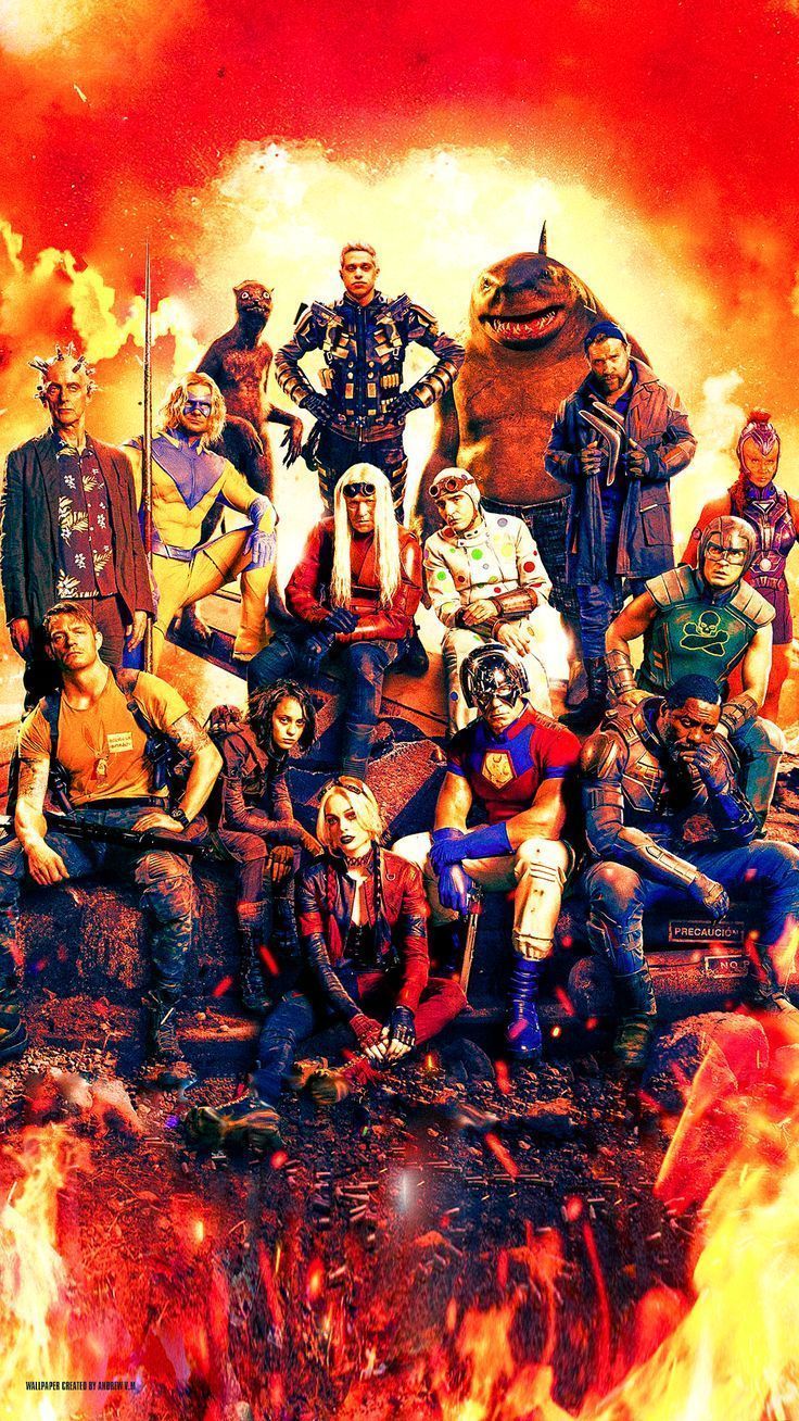 736x1308 The Suicide Squad Wallpaper Cell 2021