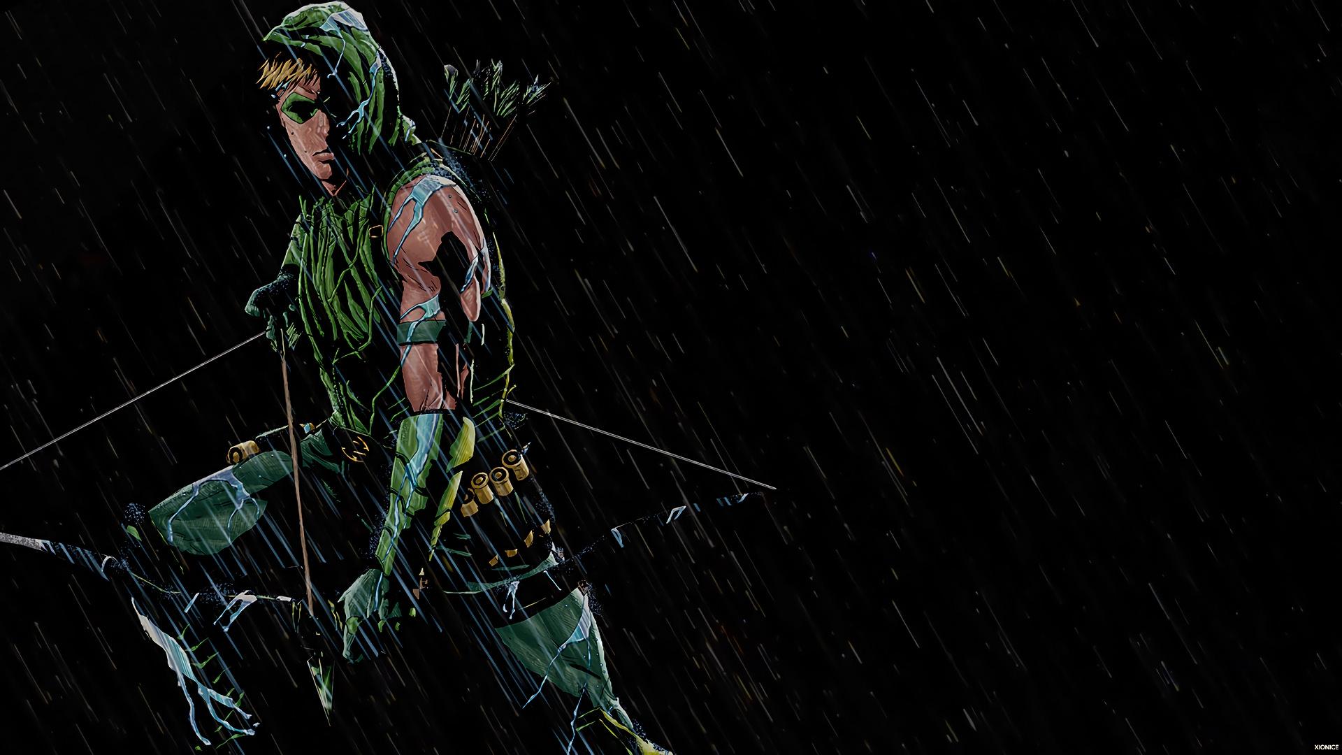 1920x1080 Green Arrow. DC Universe Wallpaper