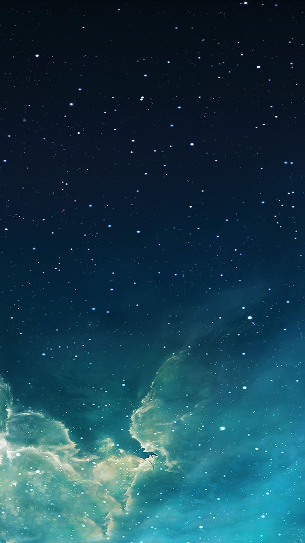 1242x2208 hình nền galaxy blue 7 starry star sky hình nền iphone 6 plus