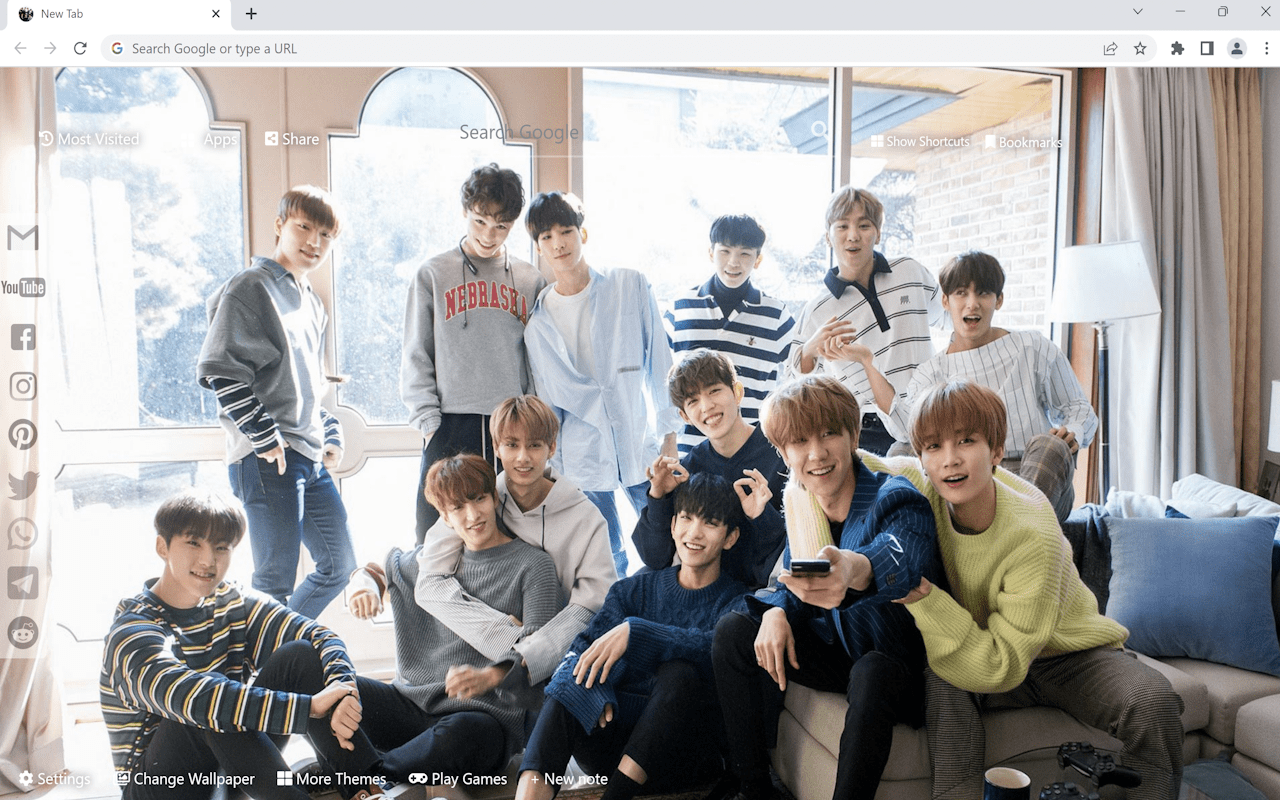 1280x800 Seventeen Wallpaper Web Store