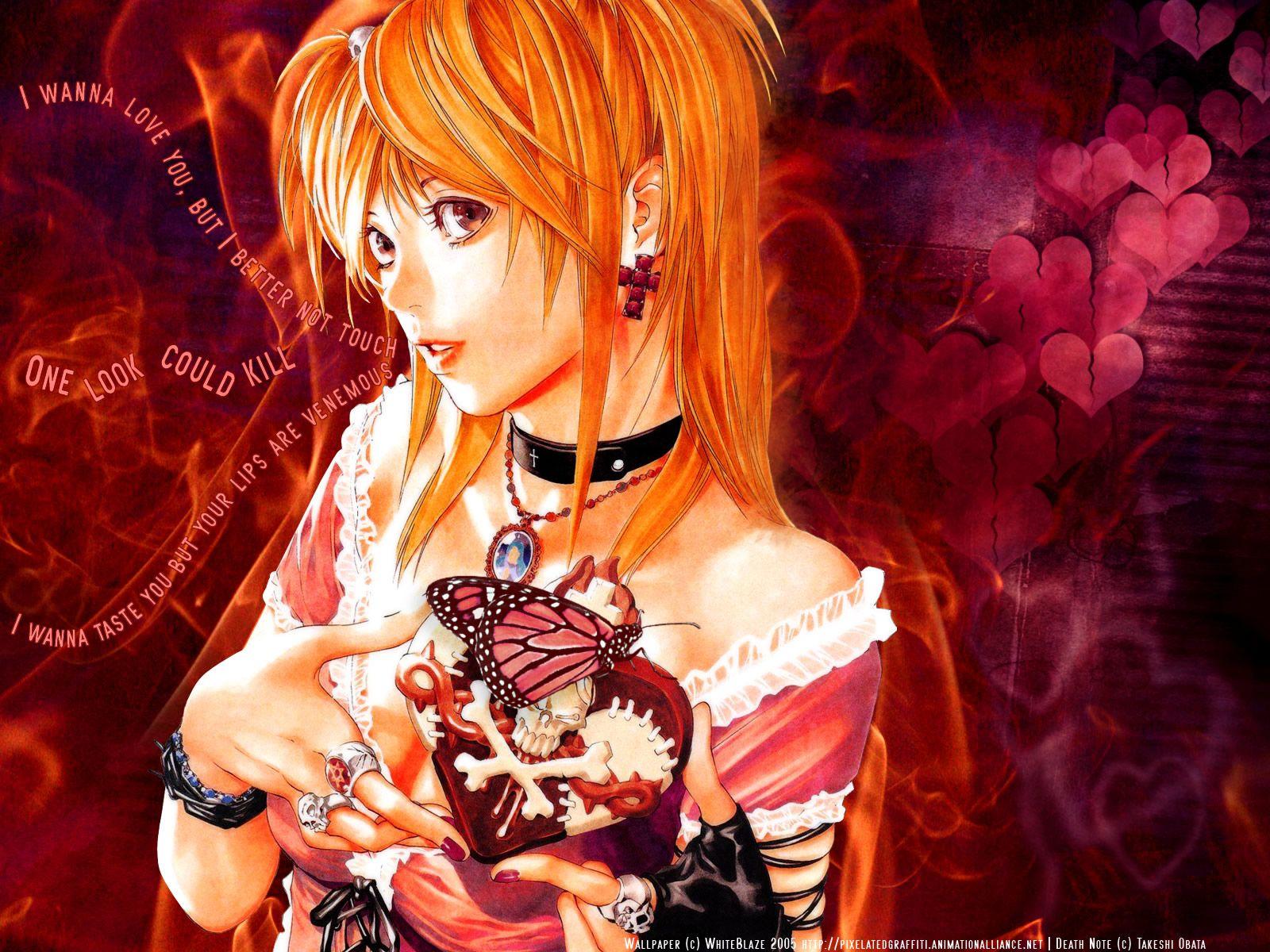 Misa Amane Wallpapers - Top Free Misa Amane Backgrounds - WallpaperAccess