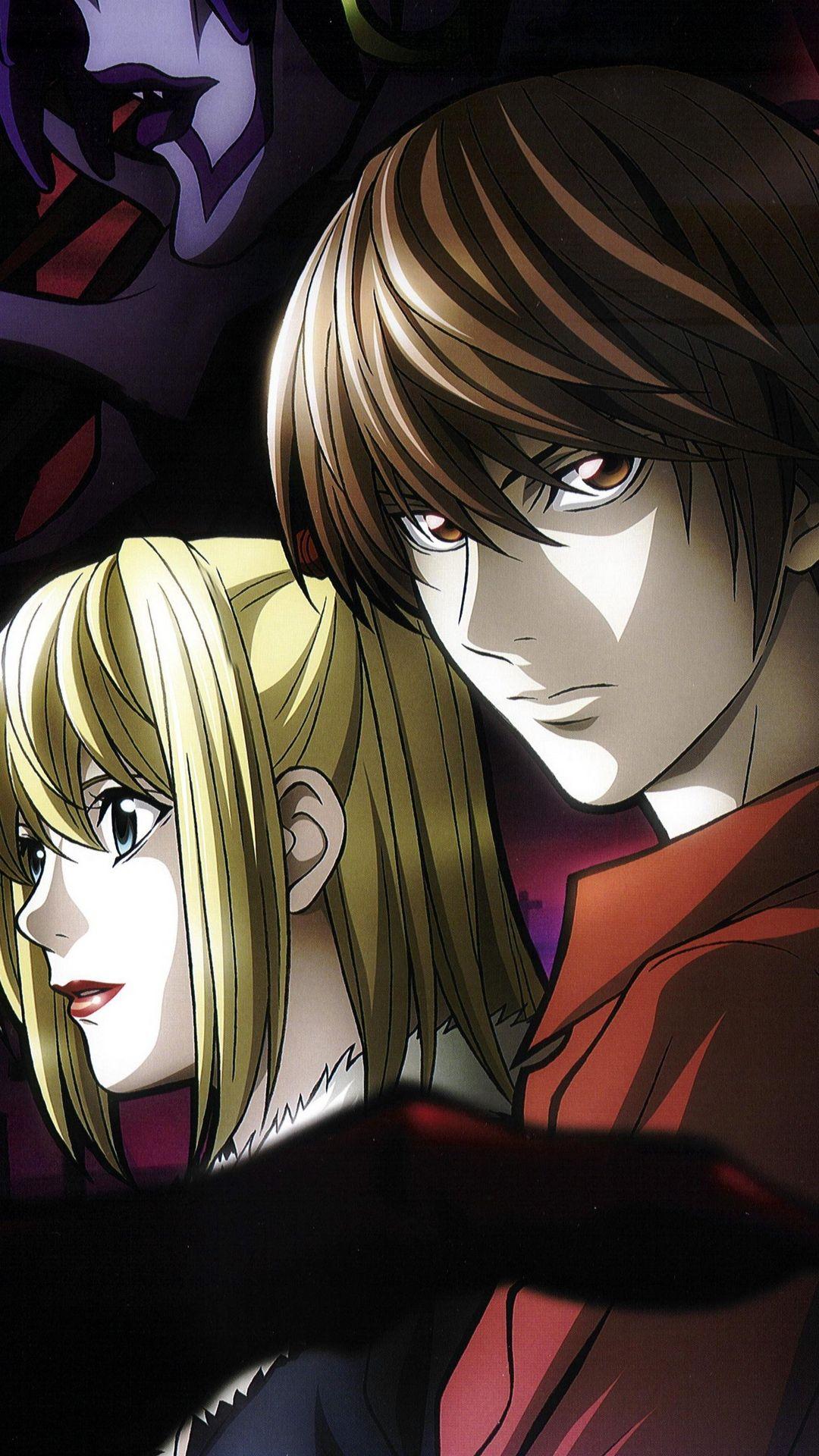 1080x1920 Download wallpaper 1080x1920 death note, yagami light, kira