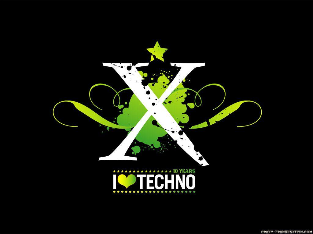 1024x768 Techno music