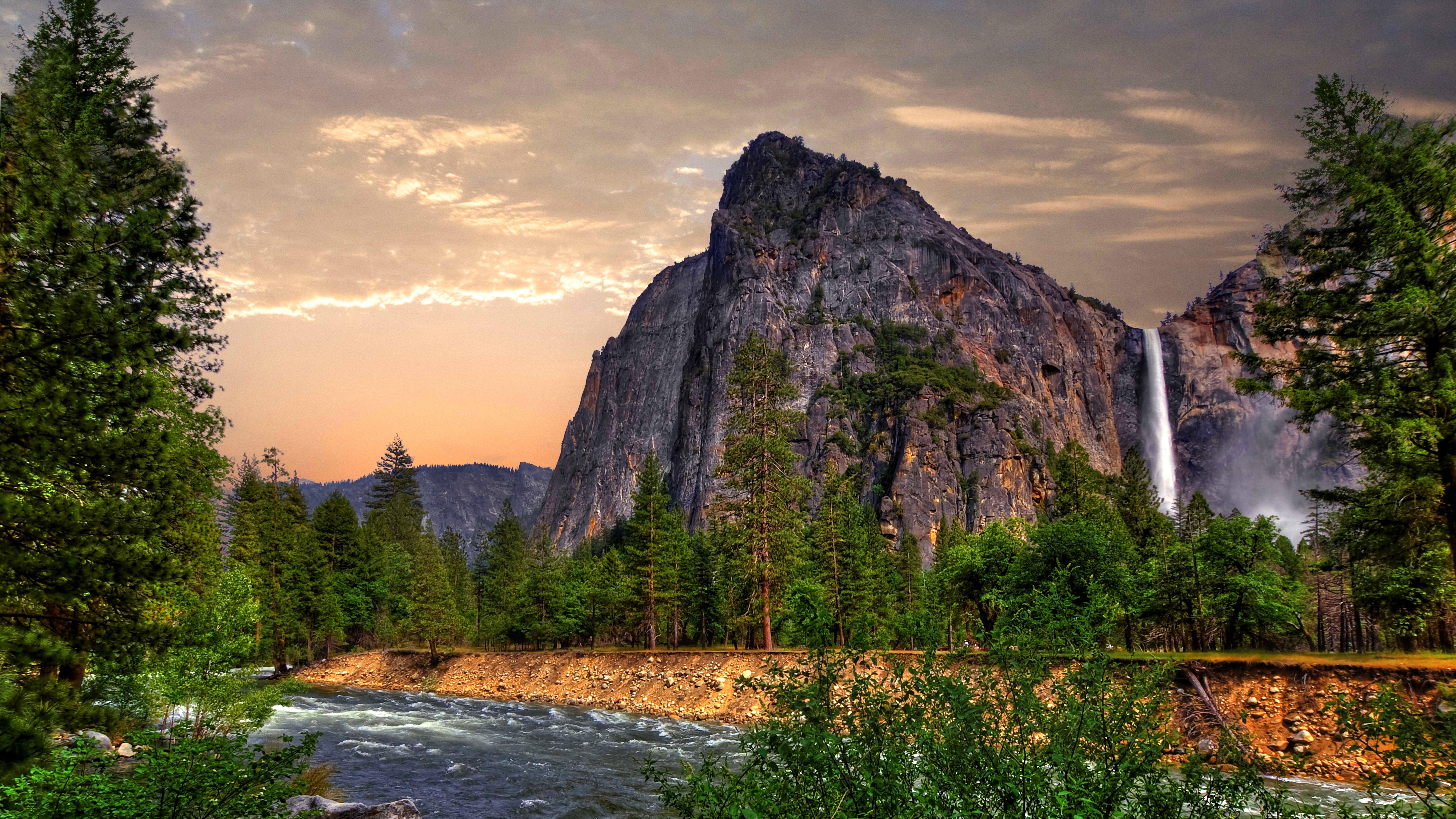 7680x4320 Wallpaper Yosemite, 5k, 4k wallpaper, 8k, forest, OSX