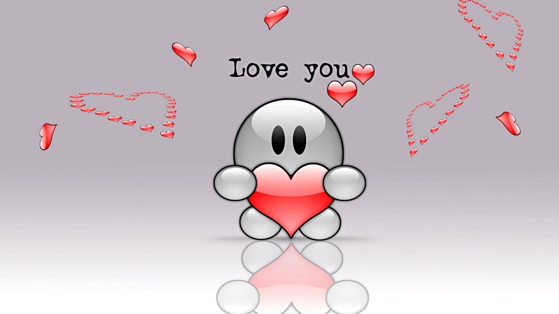 1920x1080 Cute I Love You Wallpaper