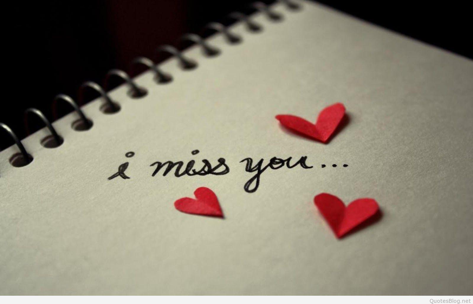 1600x1028 I love you, I miss you quotes & wallpaper HD