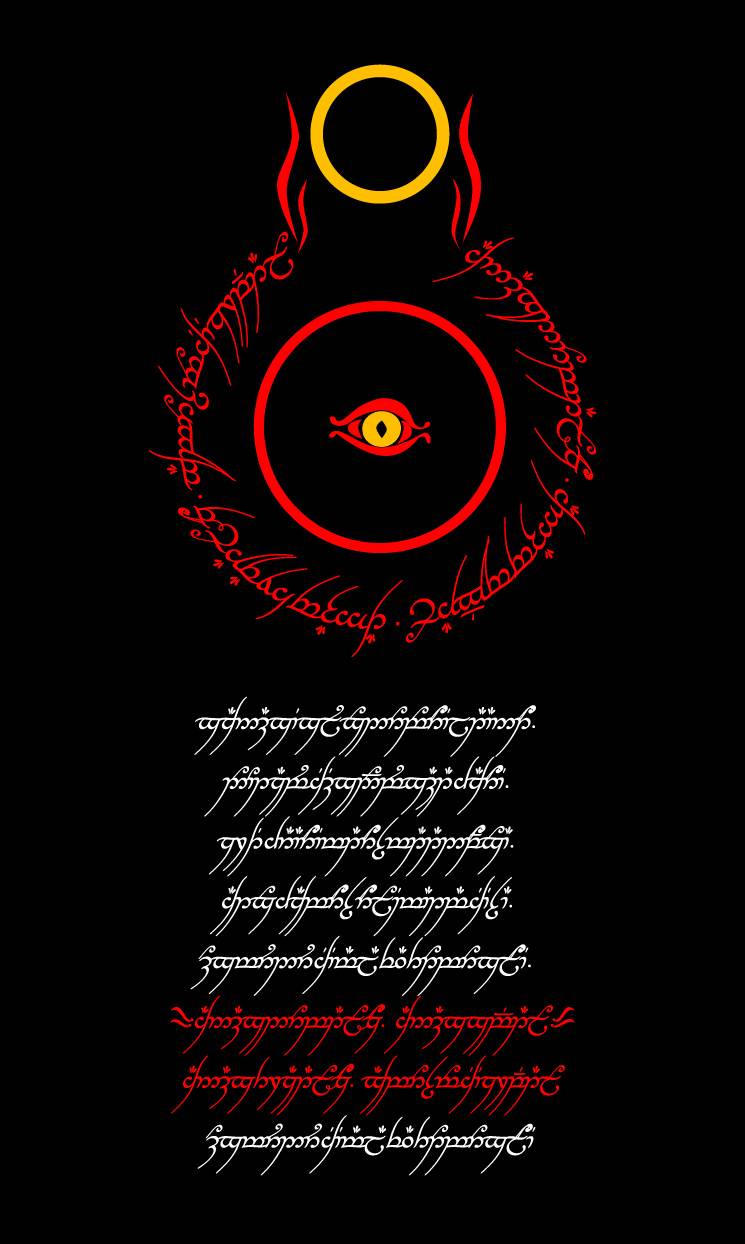 745x1244 One Ring Poem Wallpaper