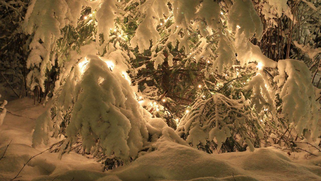 1280x720 Dual Display Wallpaper Christmas