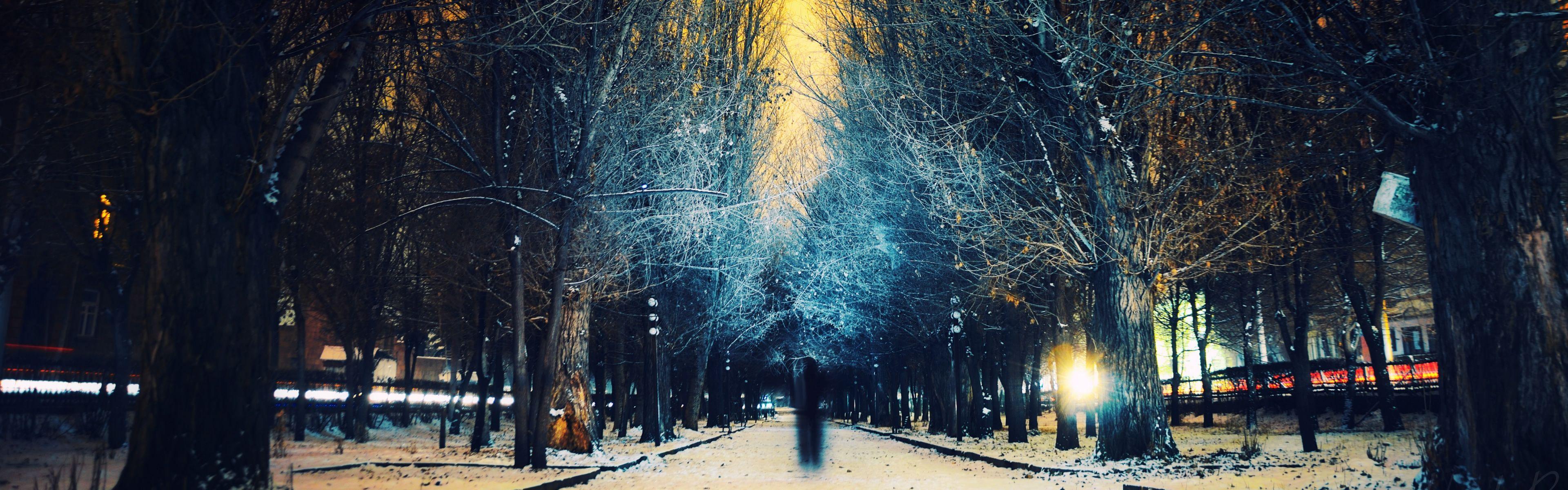 3840x1200 Panoramic Christmas Wallpaper