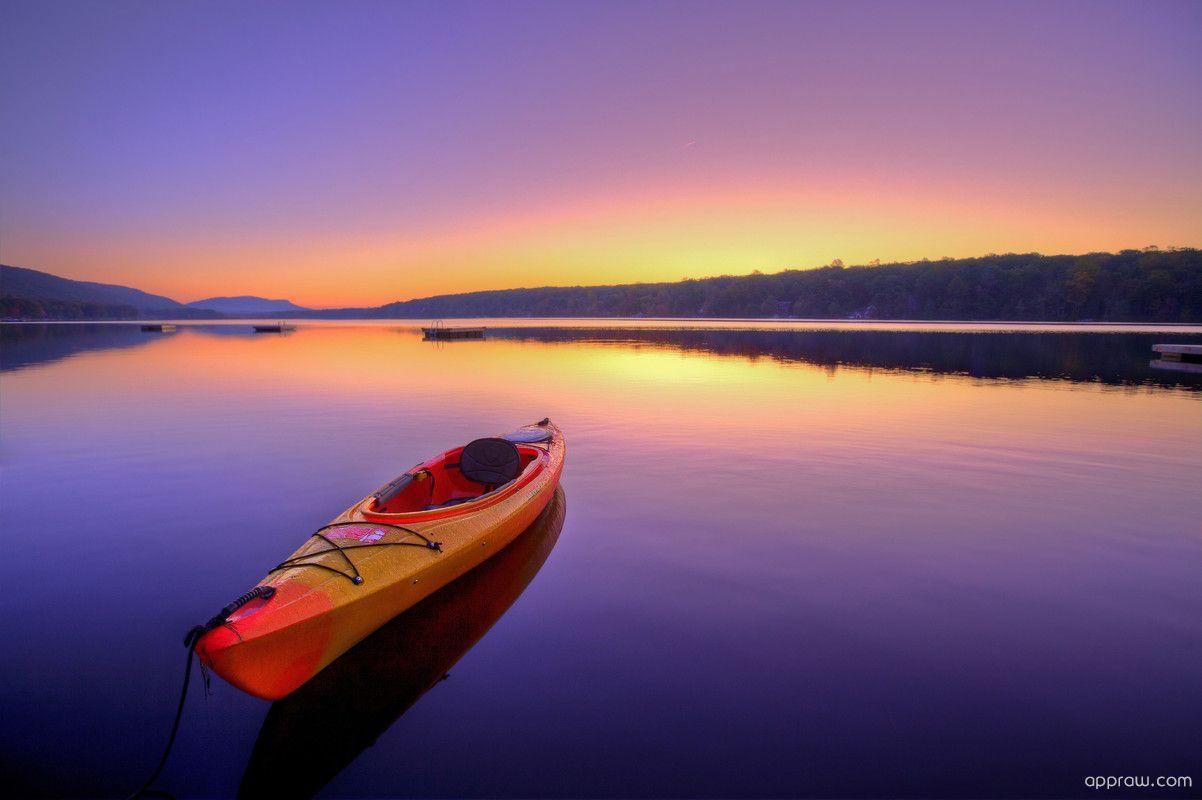 1202x800 Free download Kayak Floating On A Lake Wallpaper download Lake HD [1202x800] for your Desktop, Mobile & Tablet. Explore Canoe Wallpaper. Canoe Wallpaper, Canoe Background, Canoe Paddling Waikiki Wallpaper