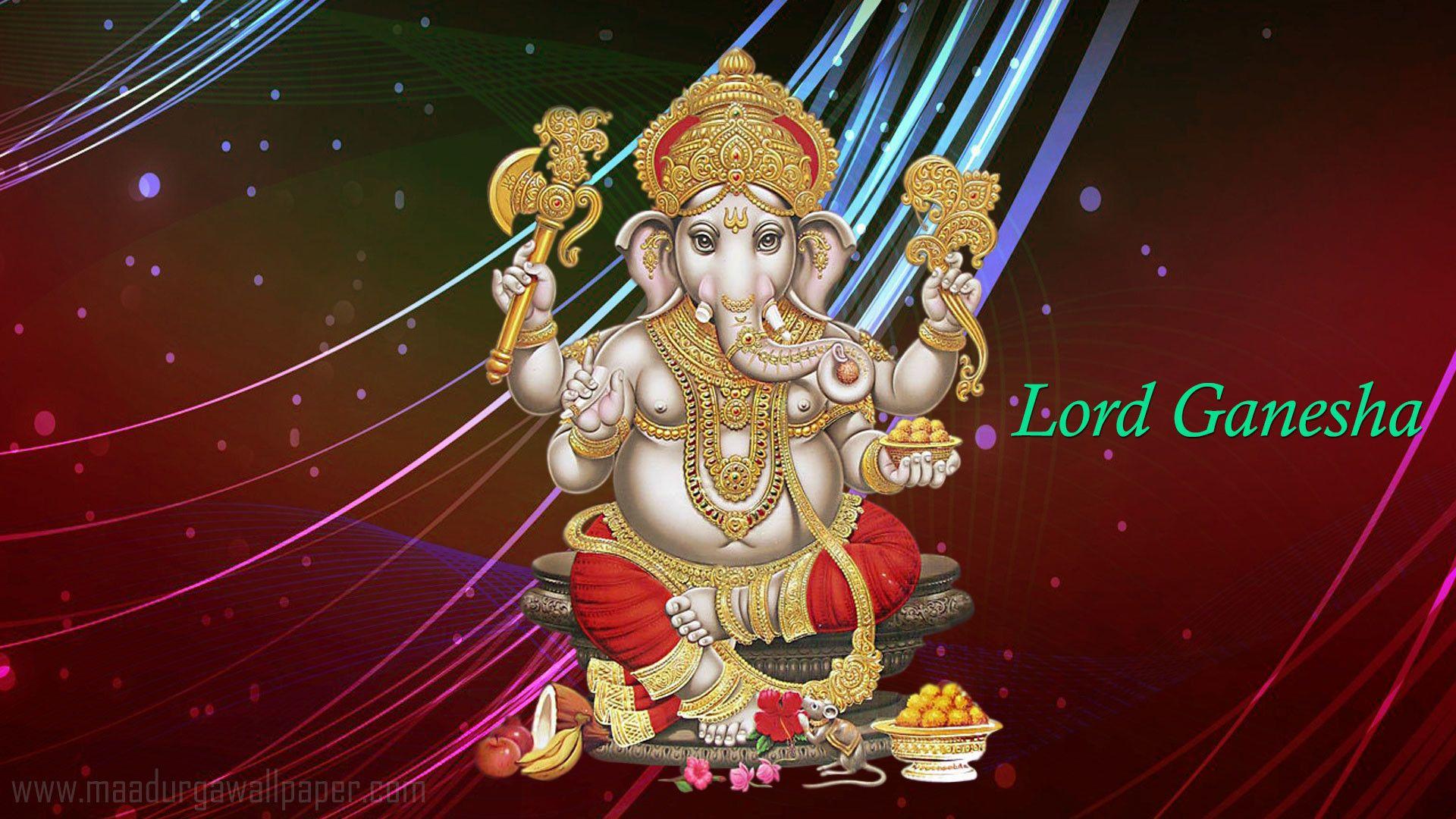 1920x1080 Picture of Lord Ganesha Wallpaper