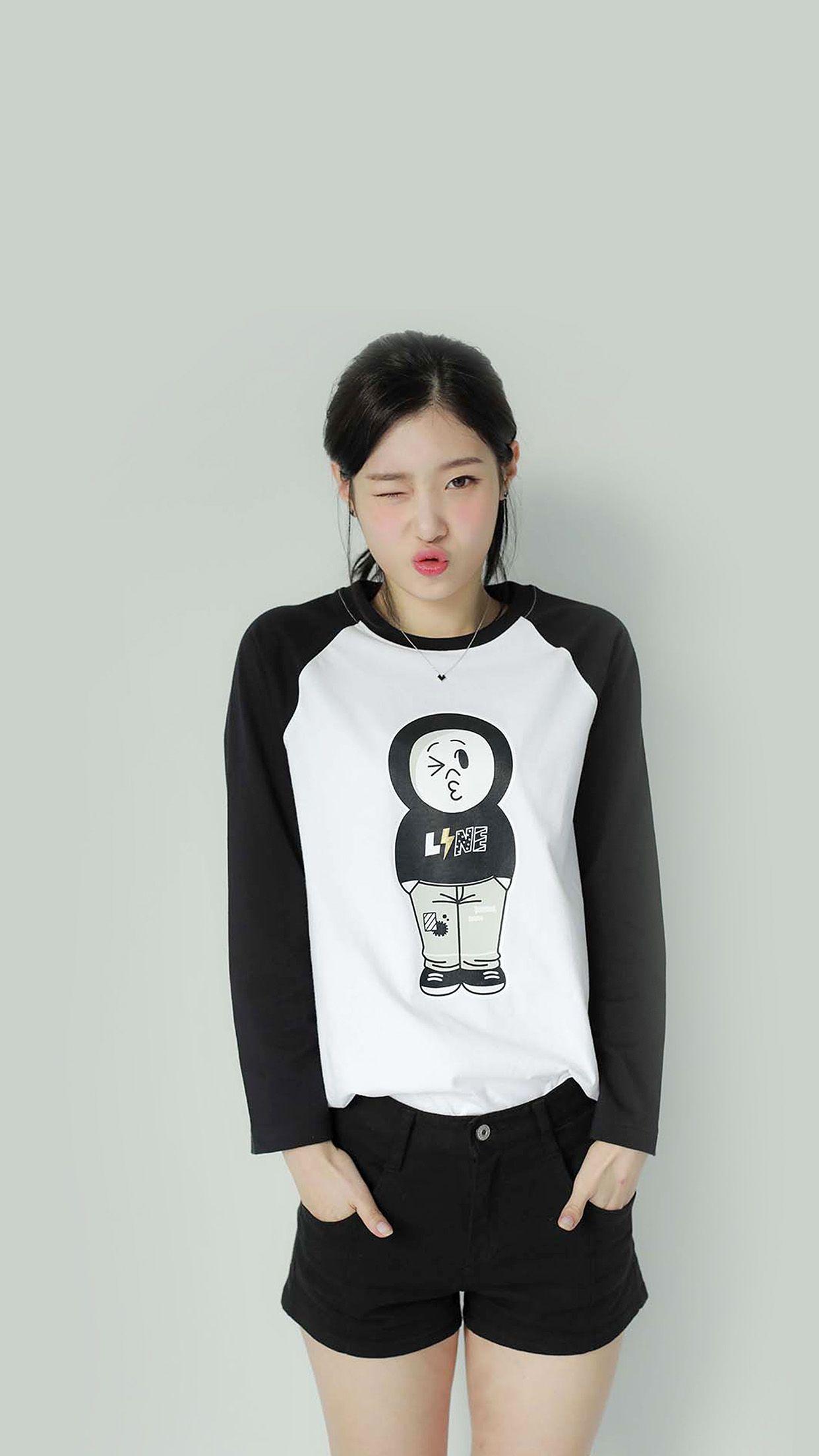 1242x2208 Kpop Ioi Chayeon Girl Cute Wink Android wallpaper