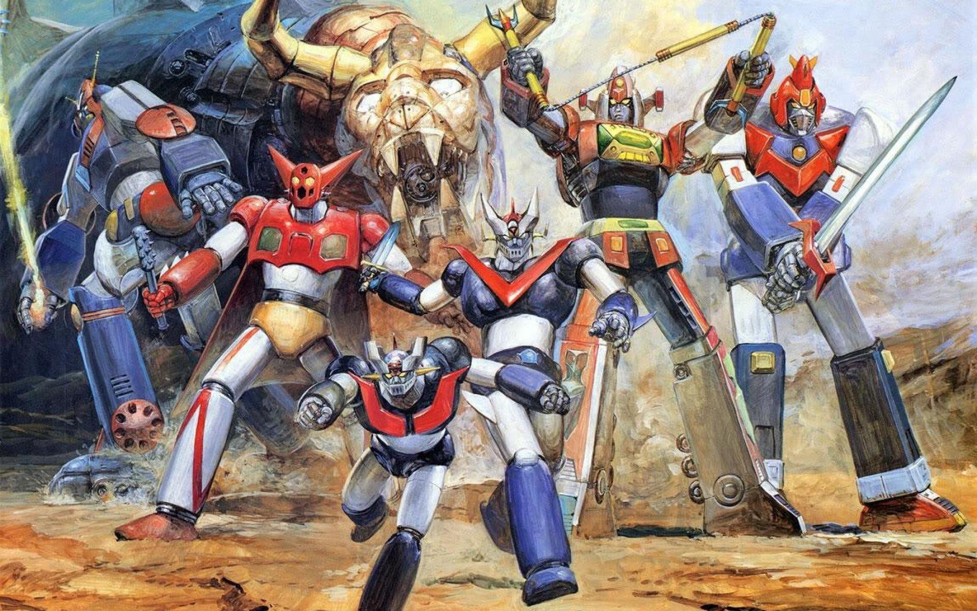 1920x1200 Mazinger z robots aventuras wallpaperx1200