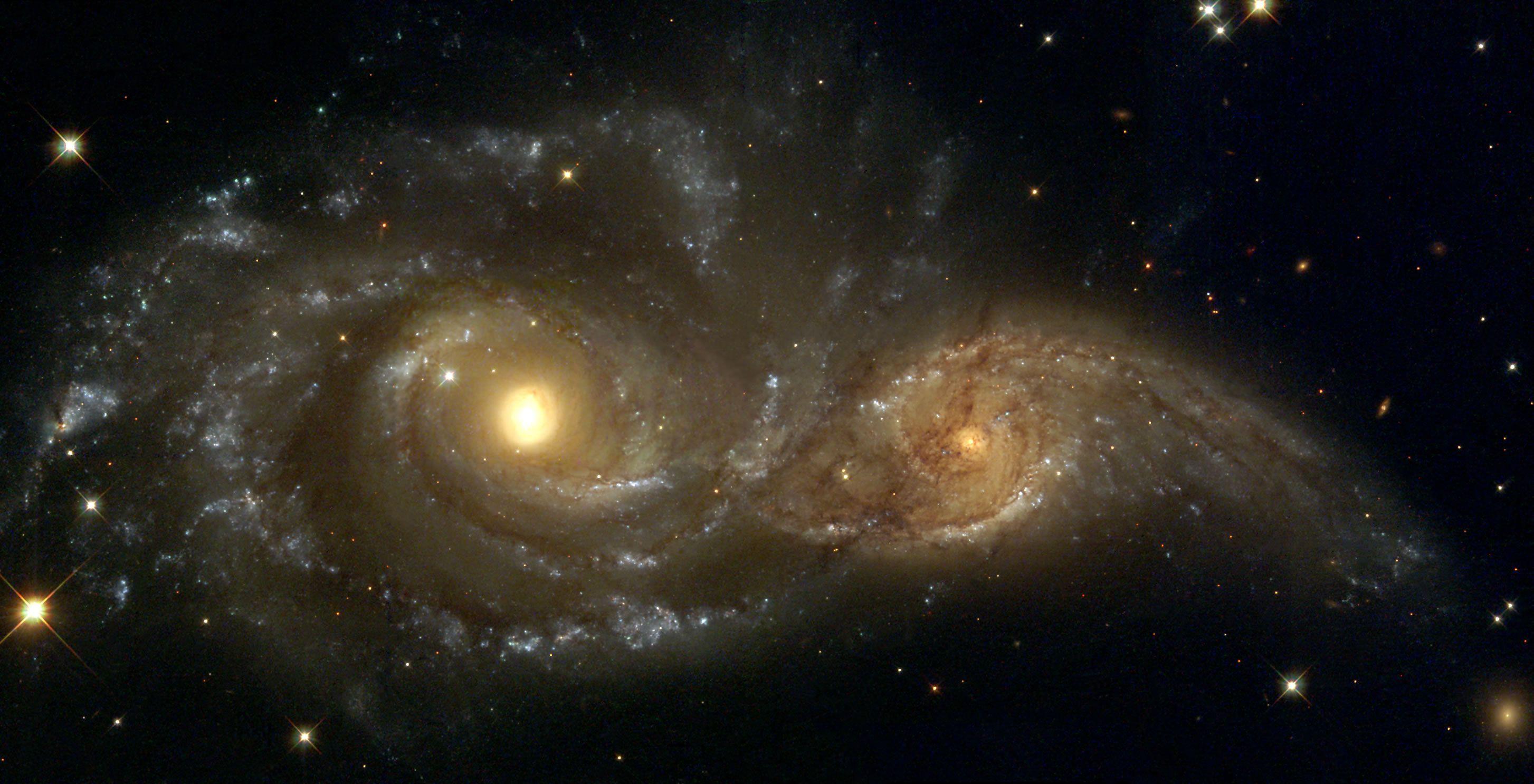 2907x1486 Free Download Awesome Hubble Ultra Deep Field Image