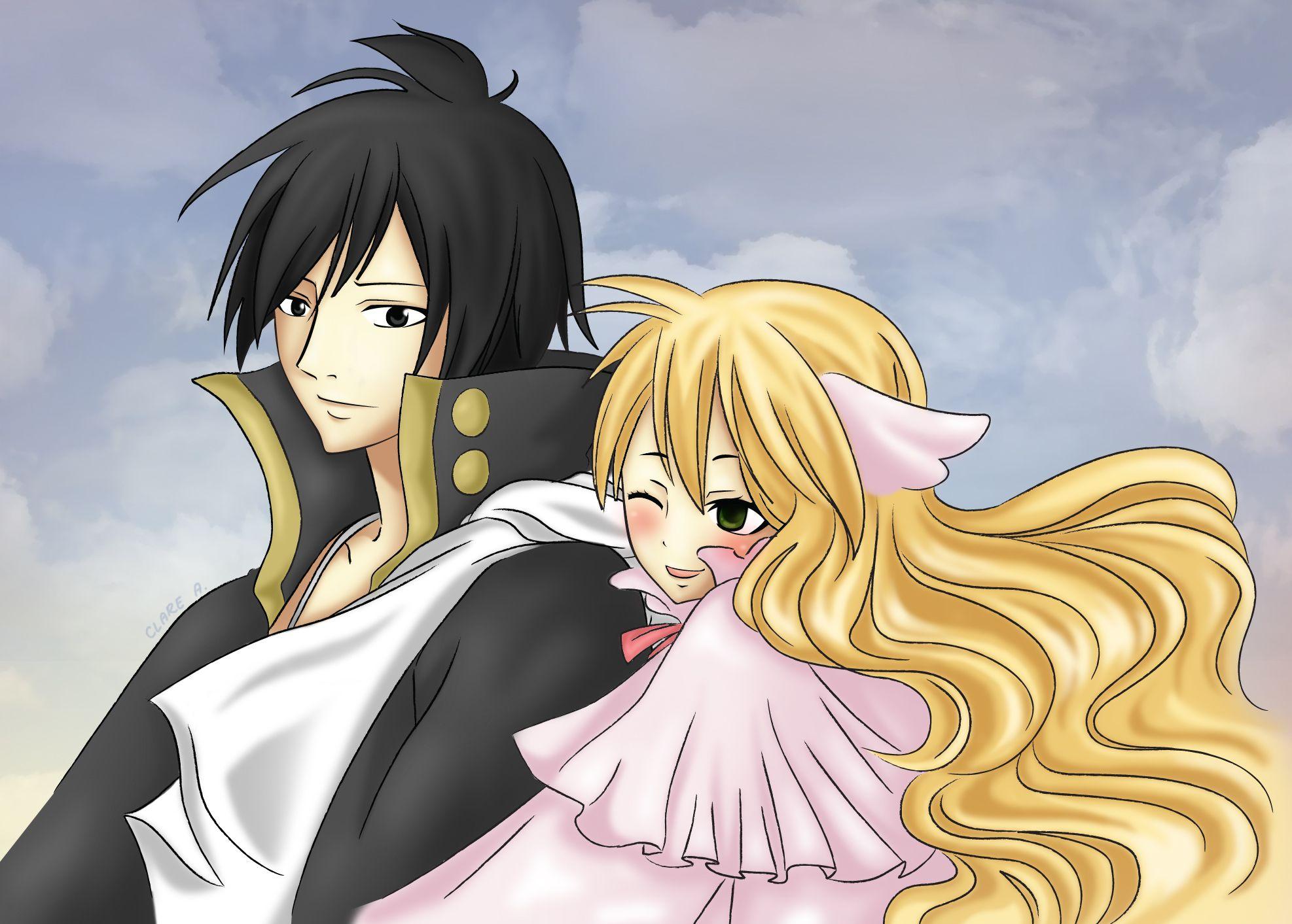 1974x1413 Fairy Tail Mavis And Zeref Wallpaper Tail Mavis X
