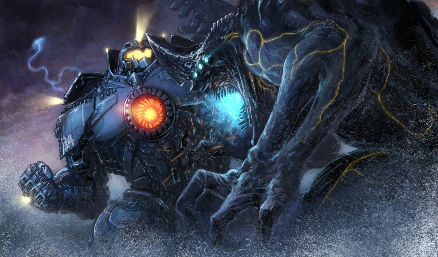1737x1022 Gipsy Danger Wallpaper Rim Gipsy Danger Vs Kaiju