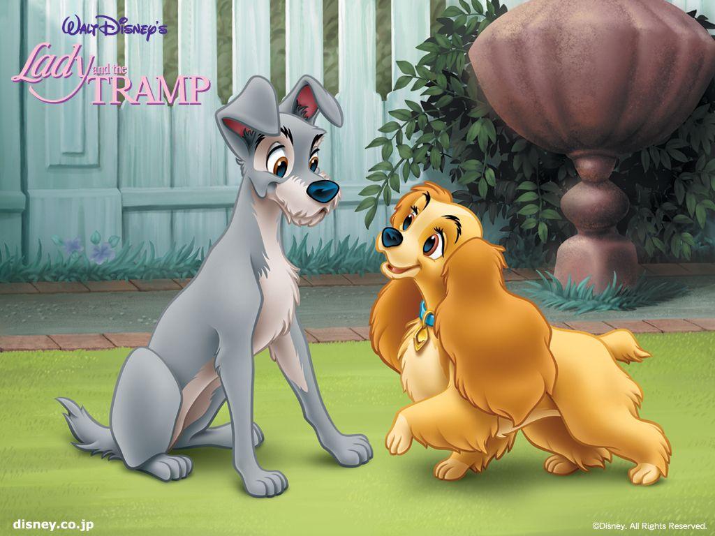 1024x768 Lady and the Tramp Wallpaper and Tramp Wallpaper