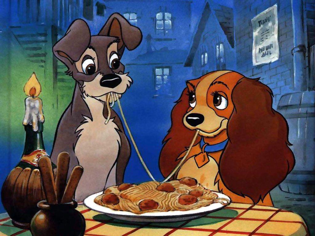 1024x768 Lady and the Tramp wallpaperx768