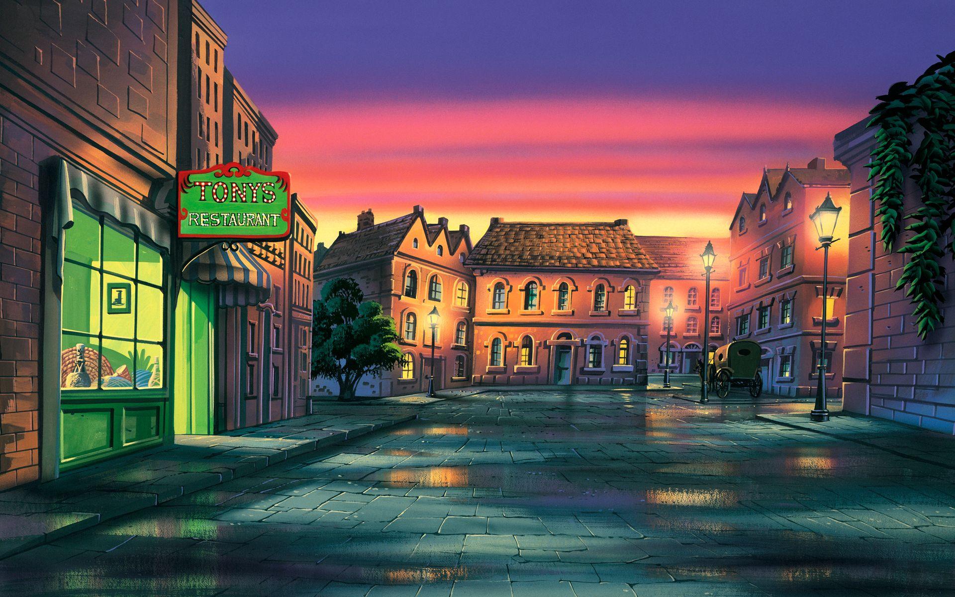 1920x1200 Lady and The Tramp Desktop Wallpaper 52418 1920x1200px