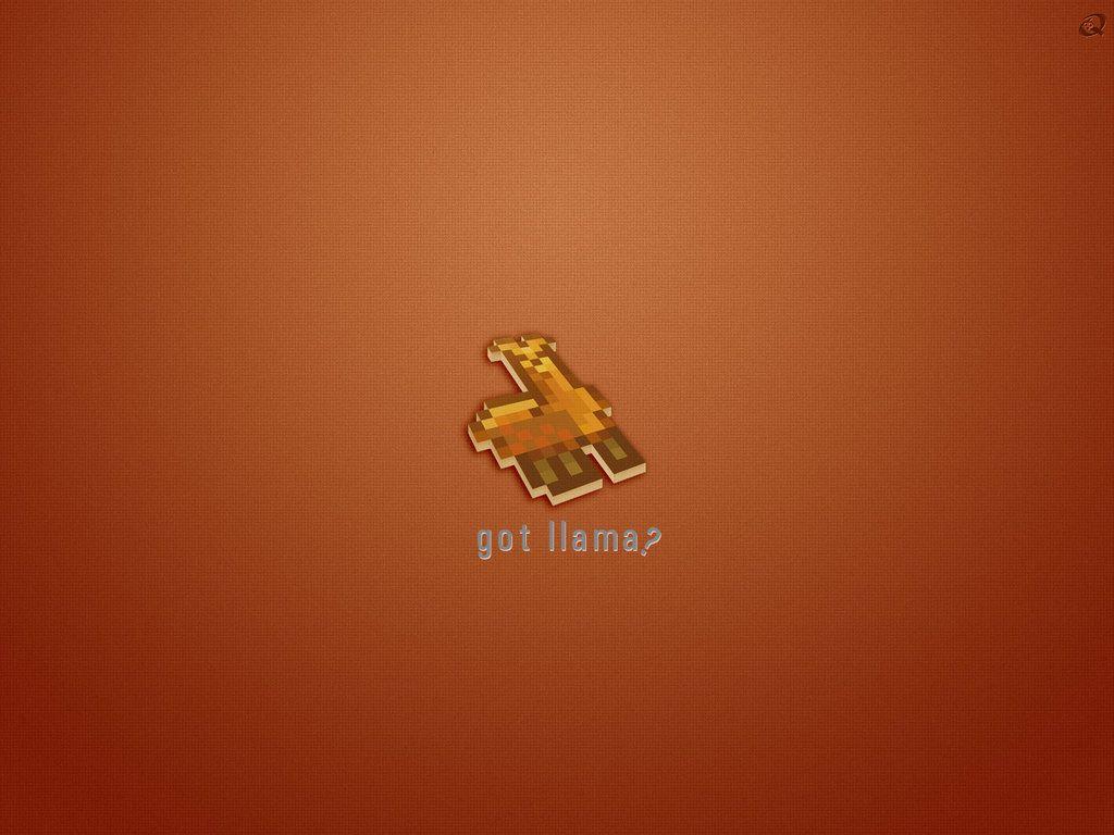 1024x768 Got Llama 3D Minimalistic Wallpaper By Quen Quen
