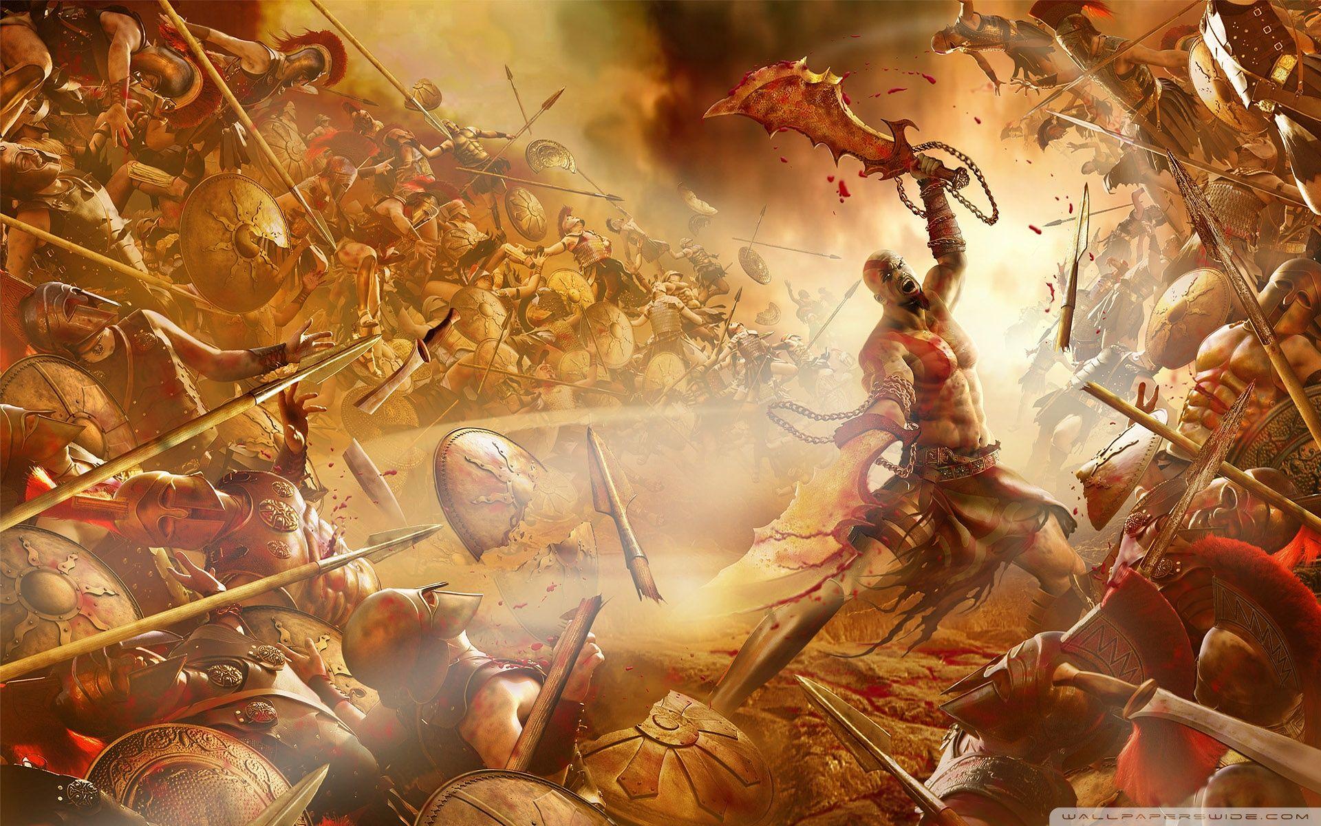 1920x1200 God Of War, Game Battle 3 ❤ 4K HD Desktop Wallpaper for 4K Ultra HD